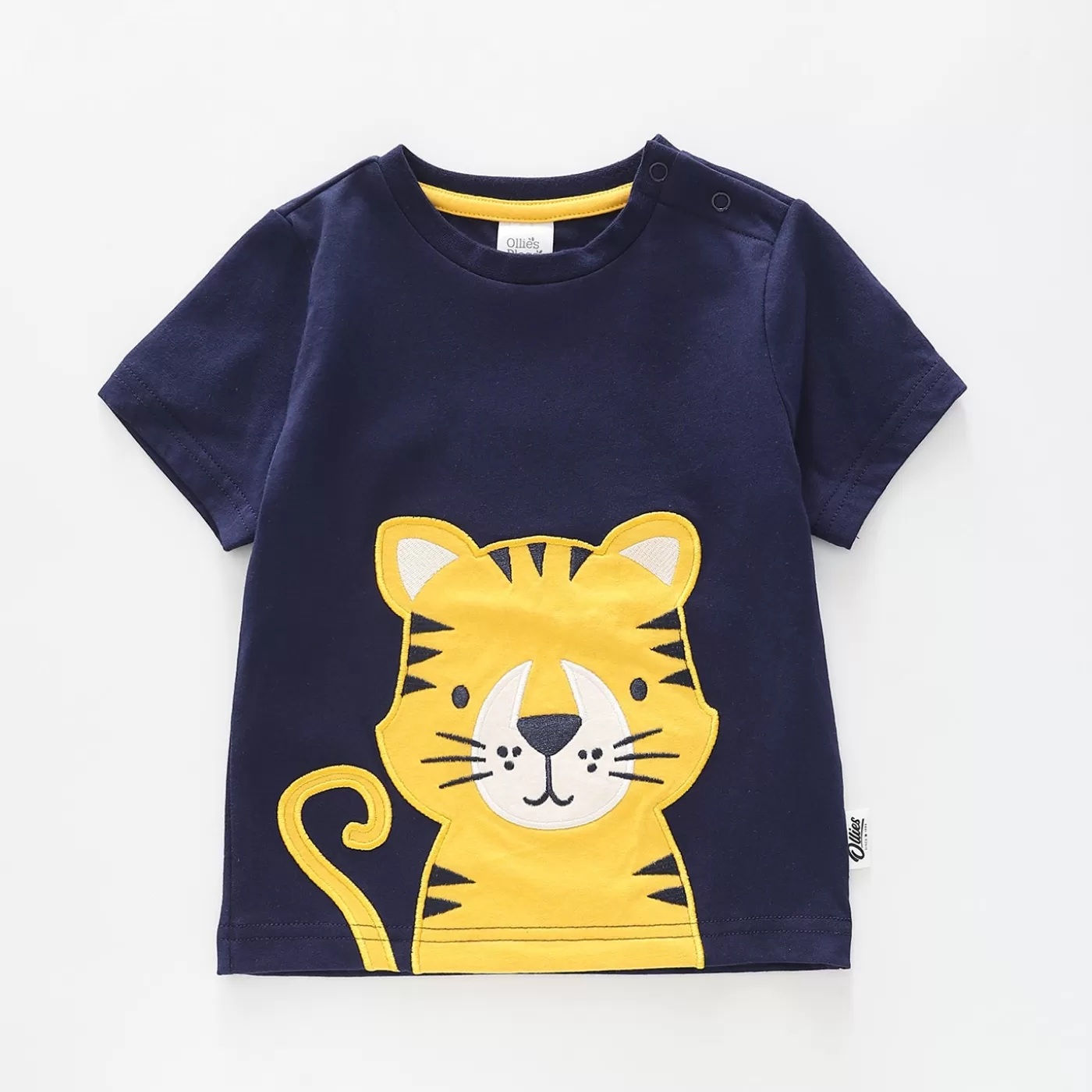 Ollies Place Boys Animal Tee - Tiger Time<BOY Tops & T-Shirts