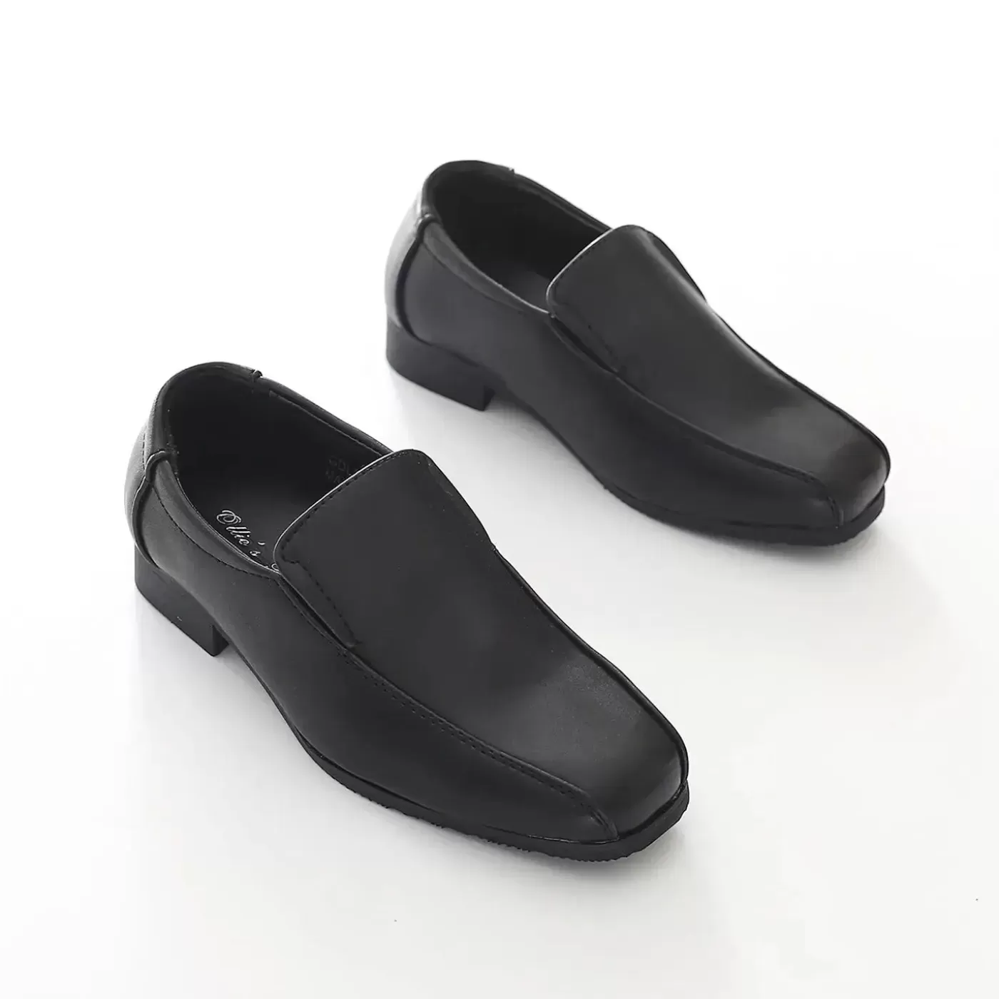 Ollies Place Boys Black Formal Shoes<BOY Accessories