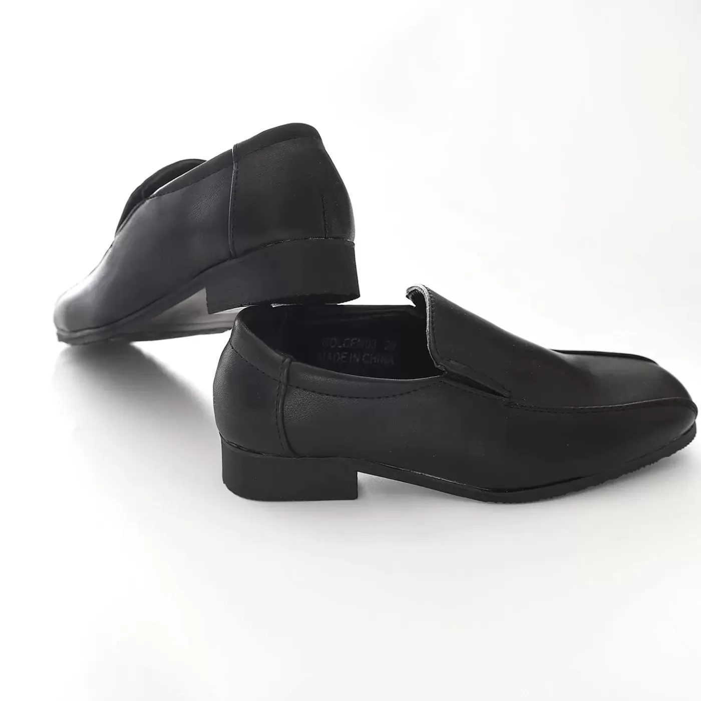 Ollies Place Boys Black Formal Shoes<BOY Accessories