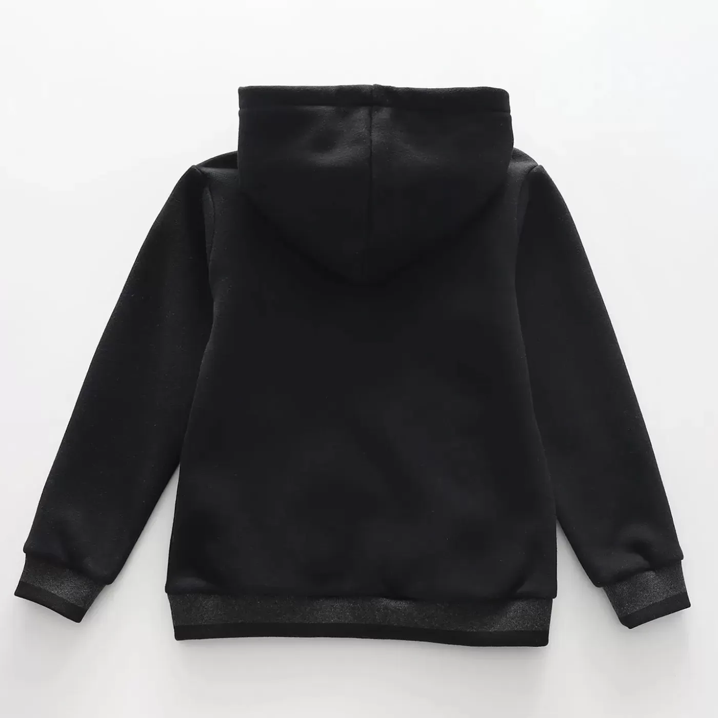 Ollies Place Boys' Black Zip Hoodie Jumper<BOY Knitwear & Jumpers | Sweaters & Hoodies