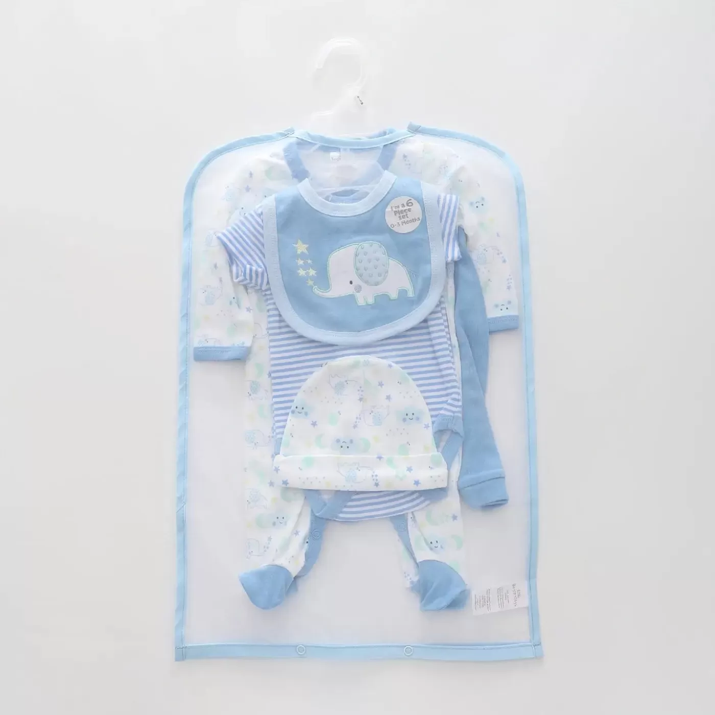 Ollies Place Boys Blue Baby Set<BOY Overalls & Sets