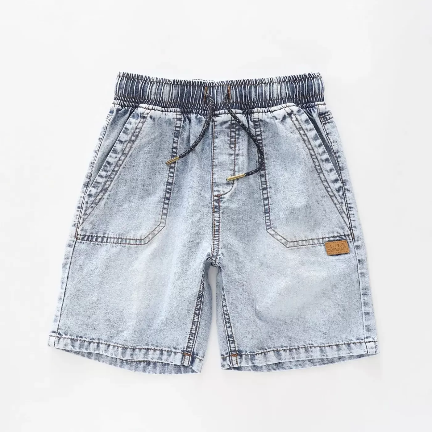 Ollies Place Boys Casual Denim Shorts<BOY Shorts