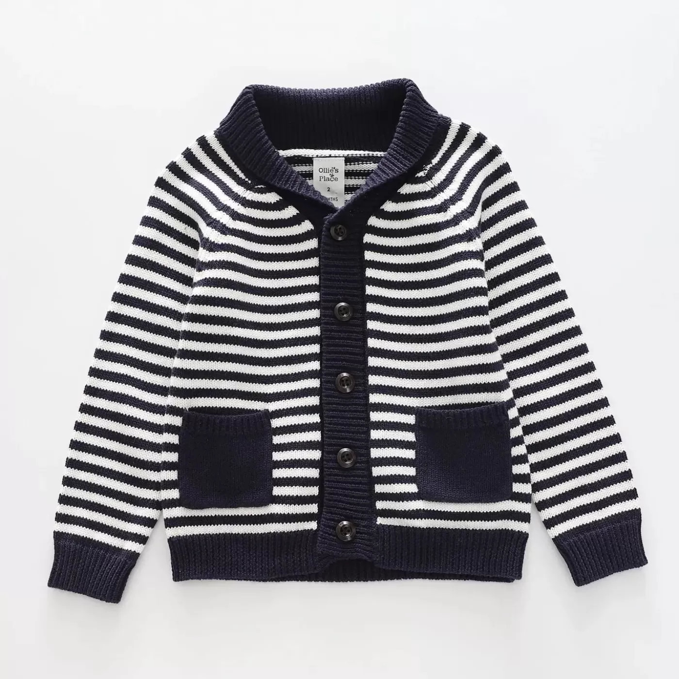 Ollies Place Boys' Chunky Knit Cardi<BOY Cardigans & Knitwear | Cardigans & Knitwear