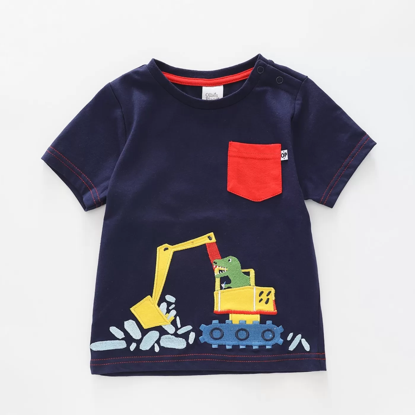 Ollies Place Boys Dino Digger Tee<BOY Tops & T-Shirts