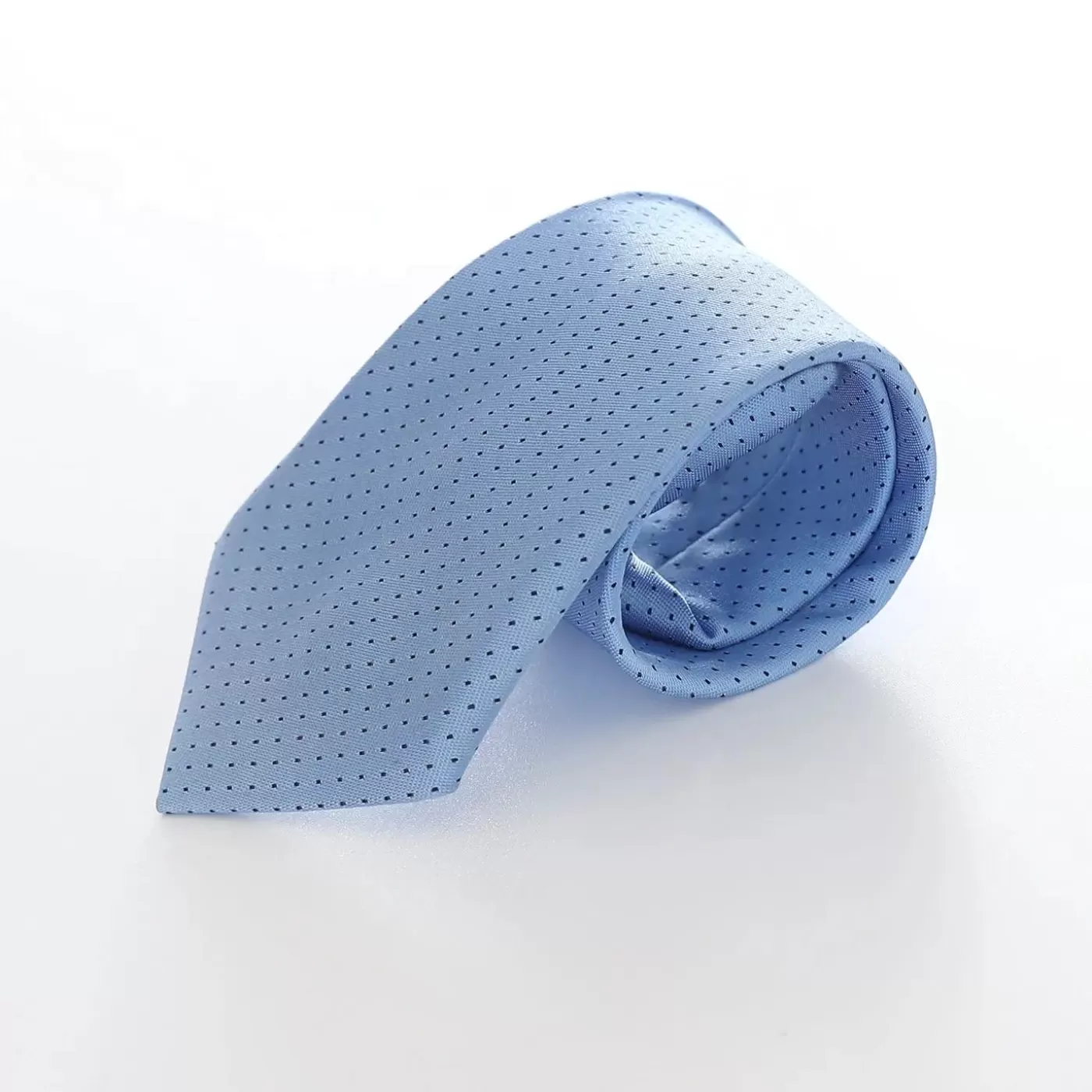 Ollies Place Boys' Patterned Neck Tie - Baby Blue and Black< Bows, Ties & Suspenders