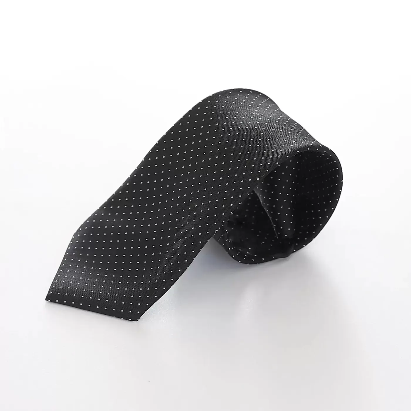 Ollies Place Boys' Patterned Neck Tie - Black and White< Bows, Ties & Suspenders