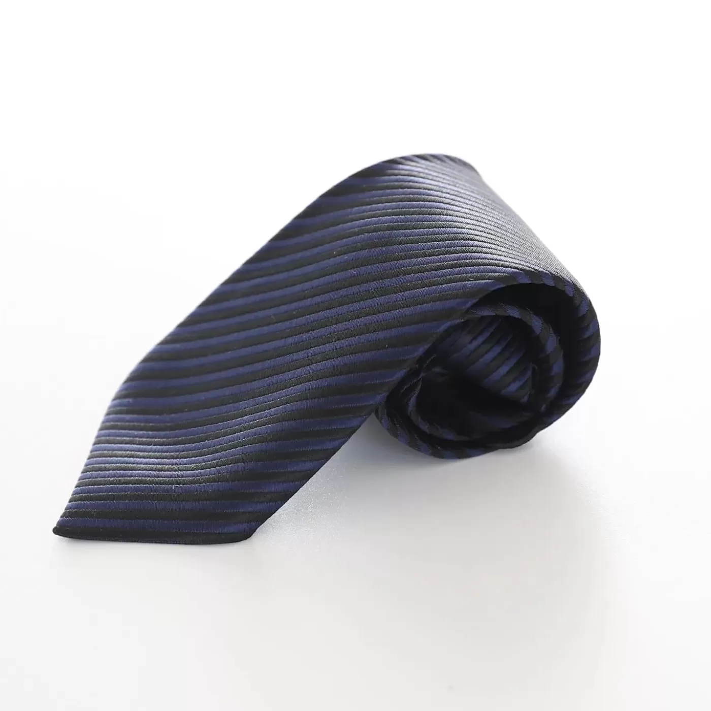 Ollies Place Boys' Patterned Neck Tie - Navy and Black< Bows, Ties & Suspenders