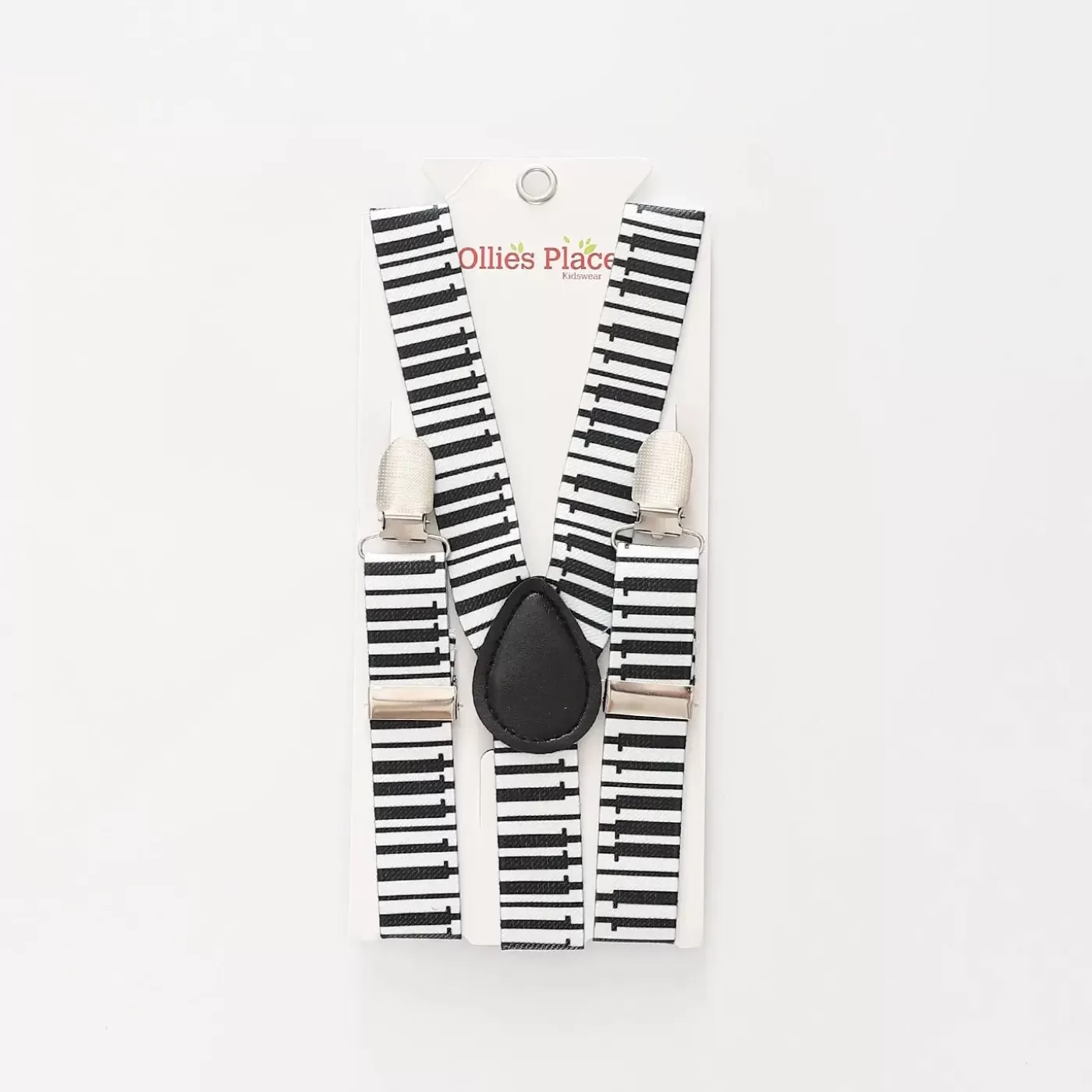 Ollies Place Boys Piano Keys Suspenders<BOY Bows, Ties & Suspenders | Accessories