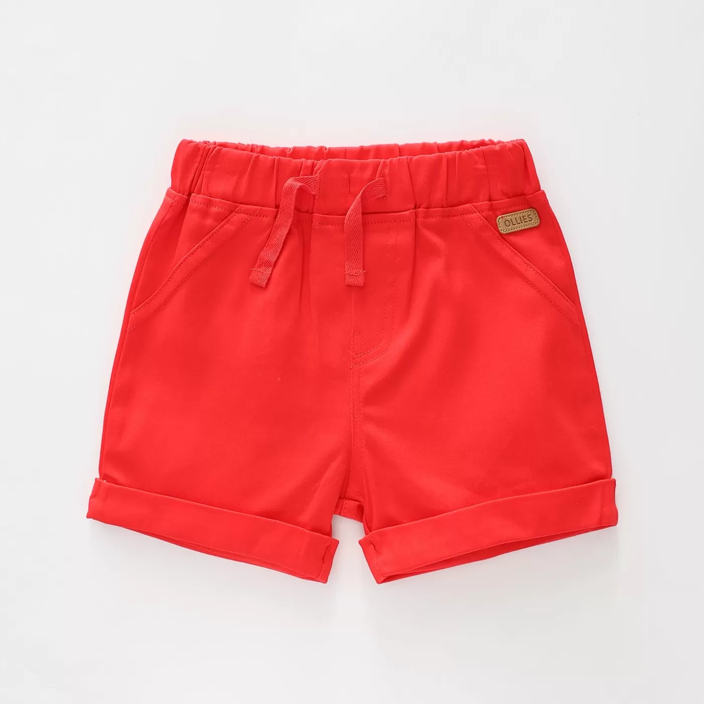 Ollies Place Boys Red Woven Shorts<BOY Shorts