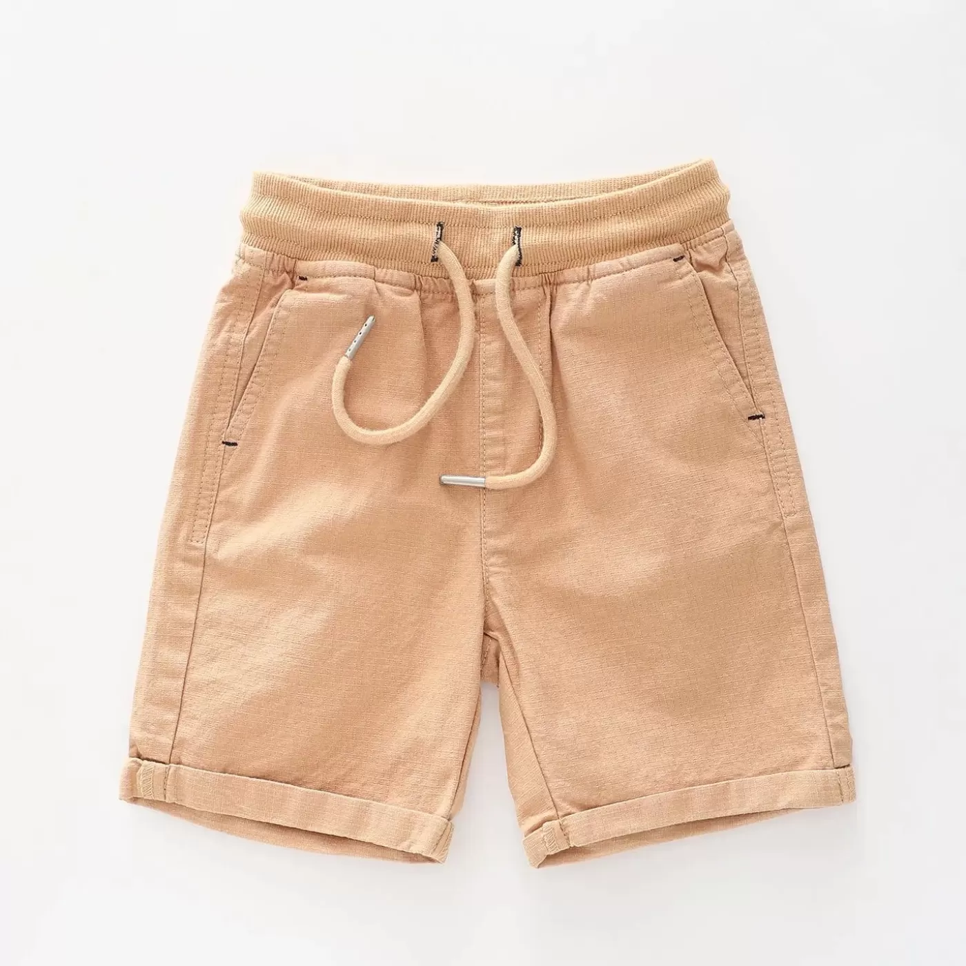 Ollies Place Boys Tan Textured Shorts<BOY Shorts