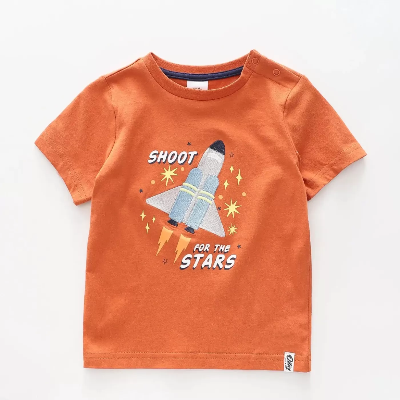 Ollies Place Boys T-shirt - Shoot for the Stars<BOY Tops & T-Shirts