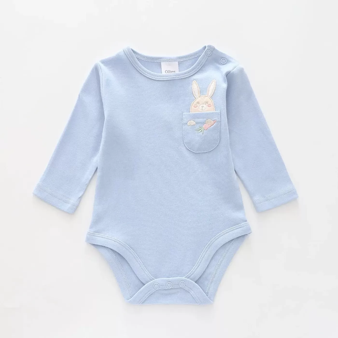 Ollies Place Bunny Rabbit, Baby Boys Bodysuit<BOY Bodysuits | 3-6M