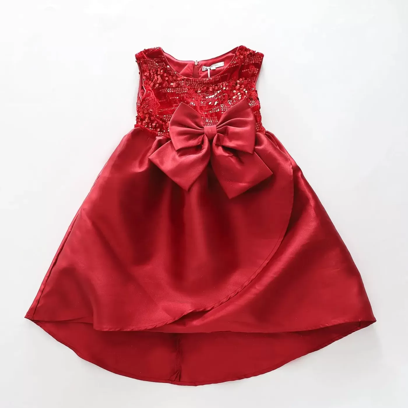 Ollies Place Burgundy Sequin Dress< 6 Year | 7 Year