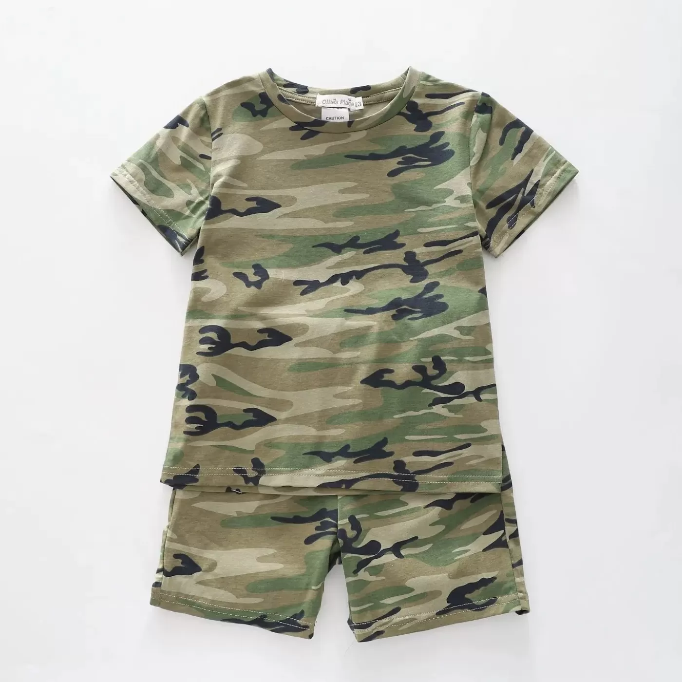 Ollies Place Camo Pyjama Set<BOY Sleepwear