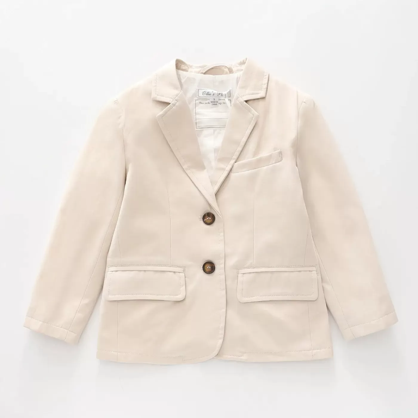 Ollies Place Casual Beige Blazer<BOY Suits | Suits