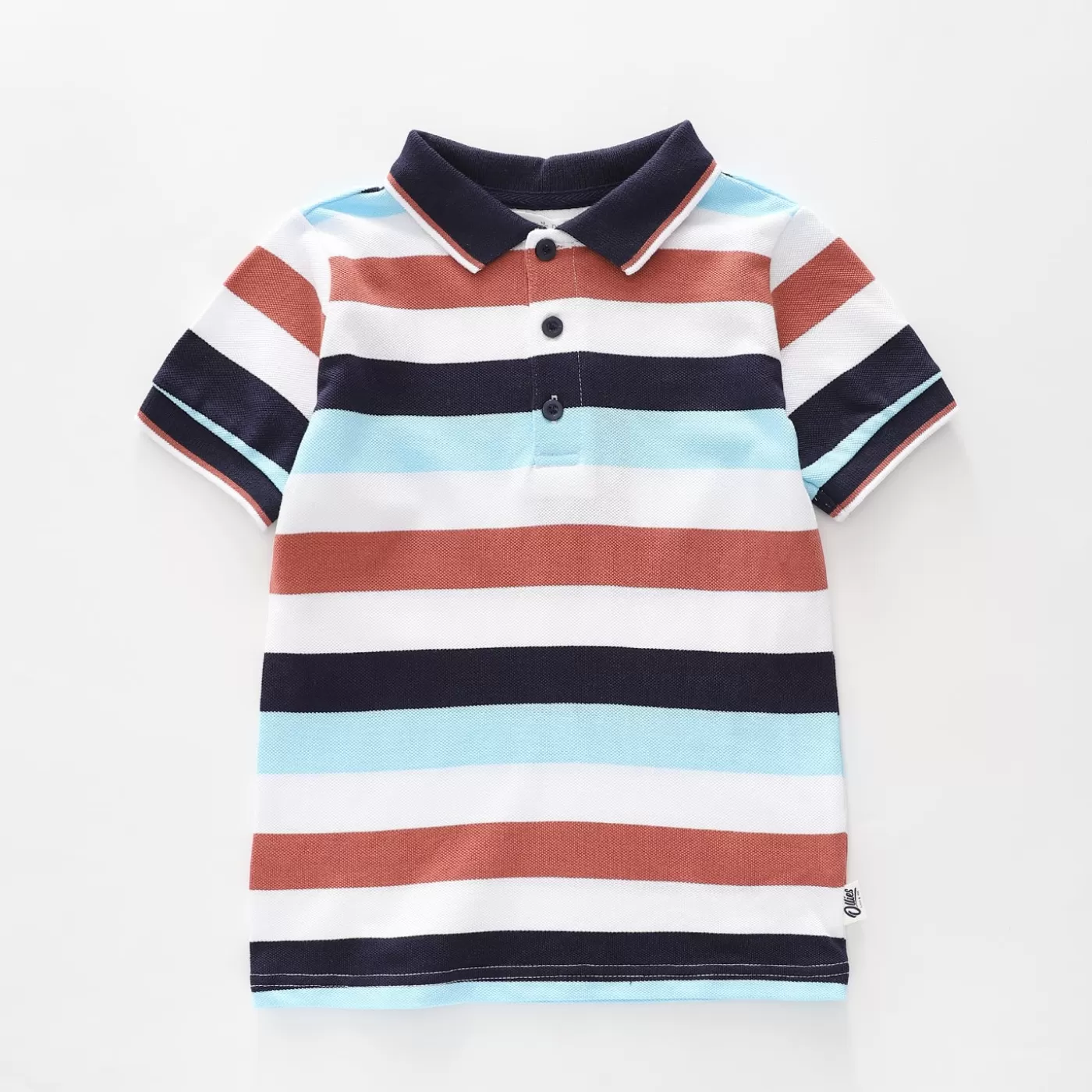 Ollies Place Casual Stripes Polo Top<BOY T-Shirts, Tops & Polos