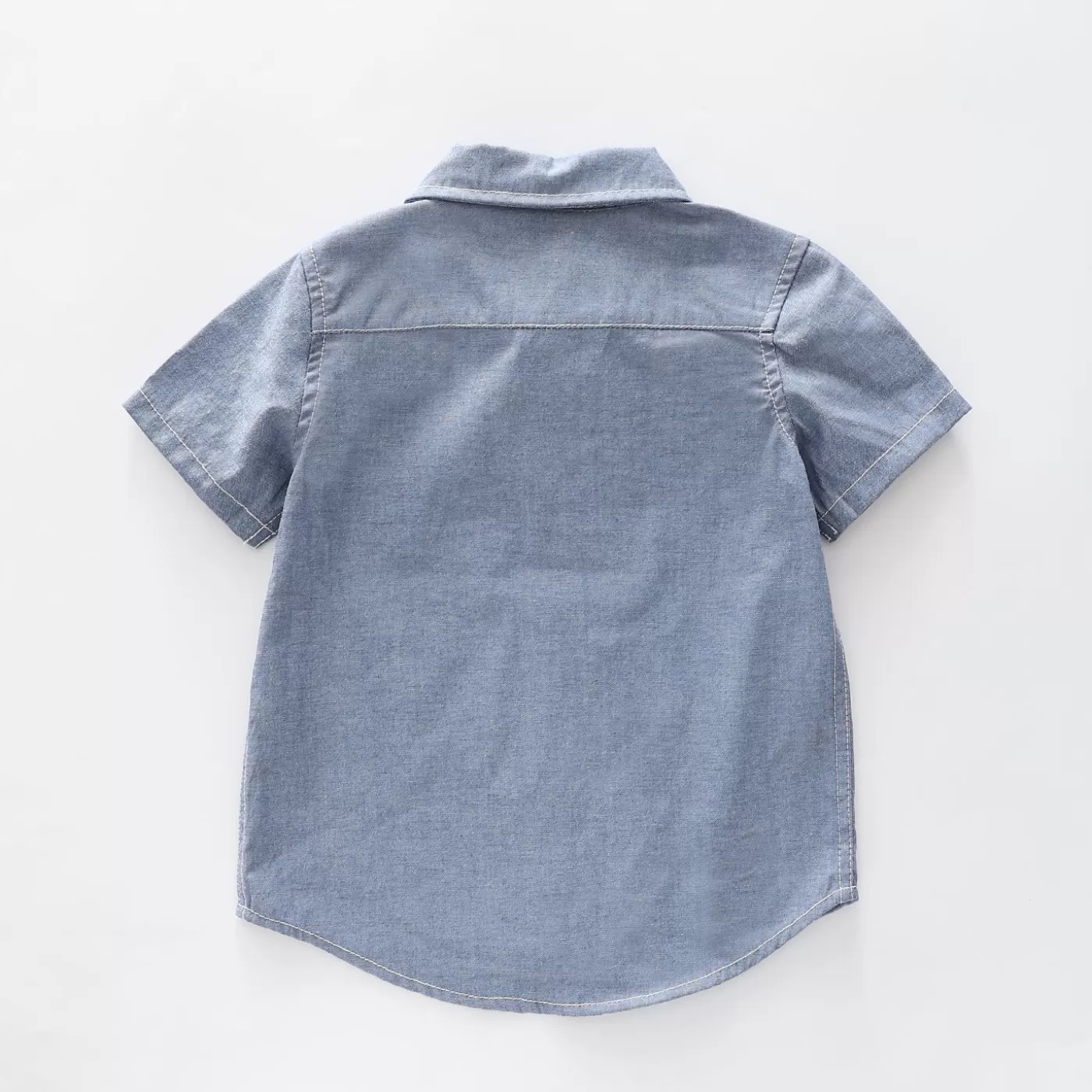 Ollies Place Chambray Denim Shirt<BOY Tops & T-Shirts