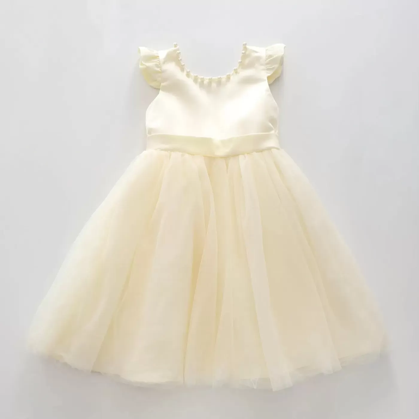 Ollies Place Champagne Satin, Girls Special Occasion Dress< Party & Formal | Party & Formal