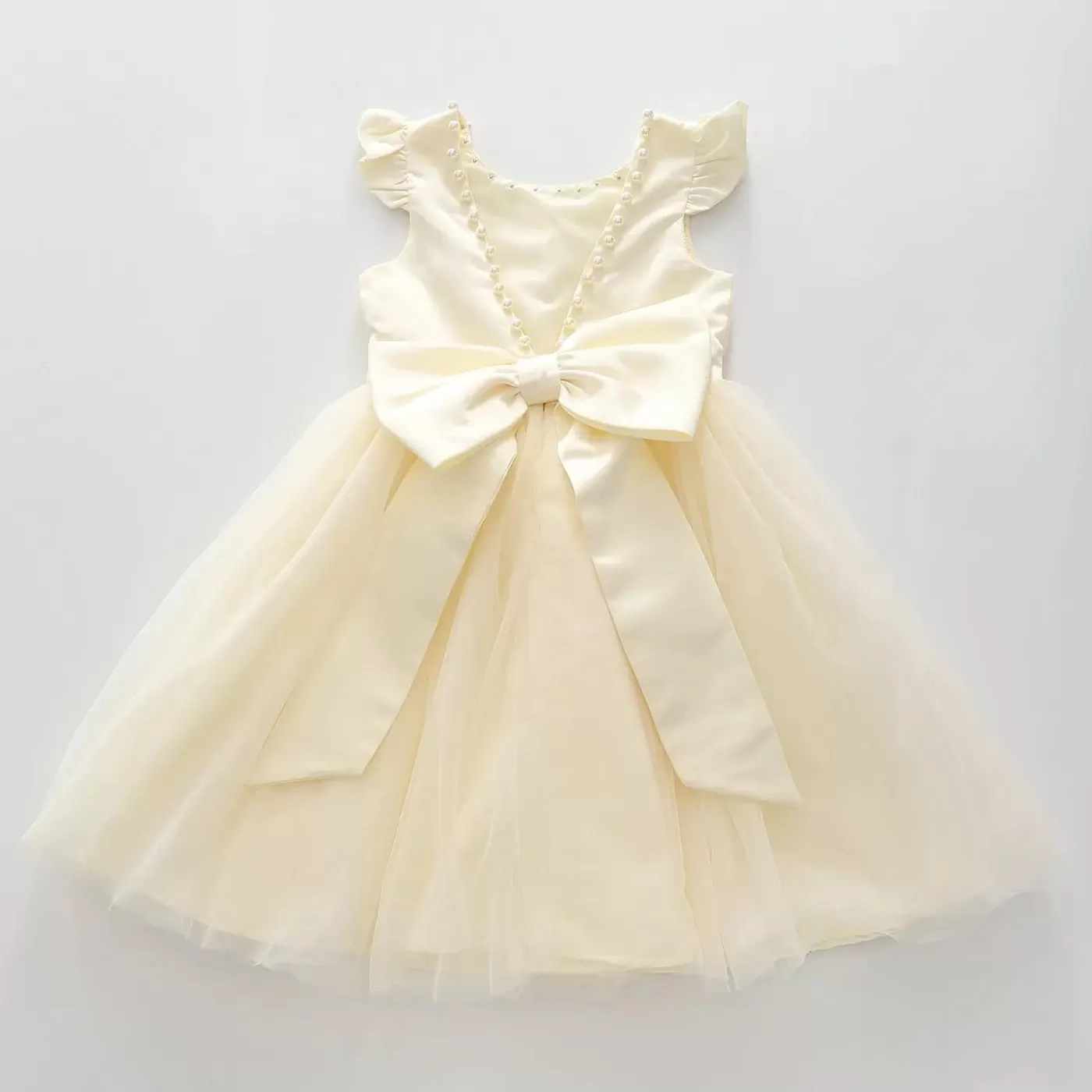 Ollies Place Champagne Satin, Girls Special Occasion Dress< Party & Formal | Party & Formal