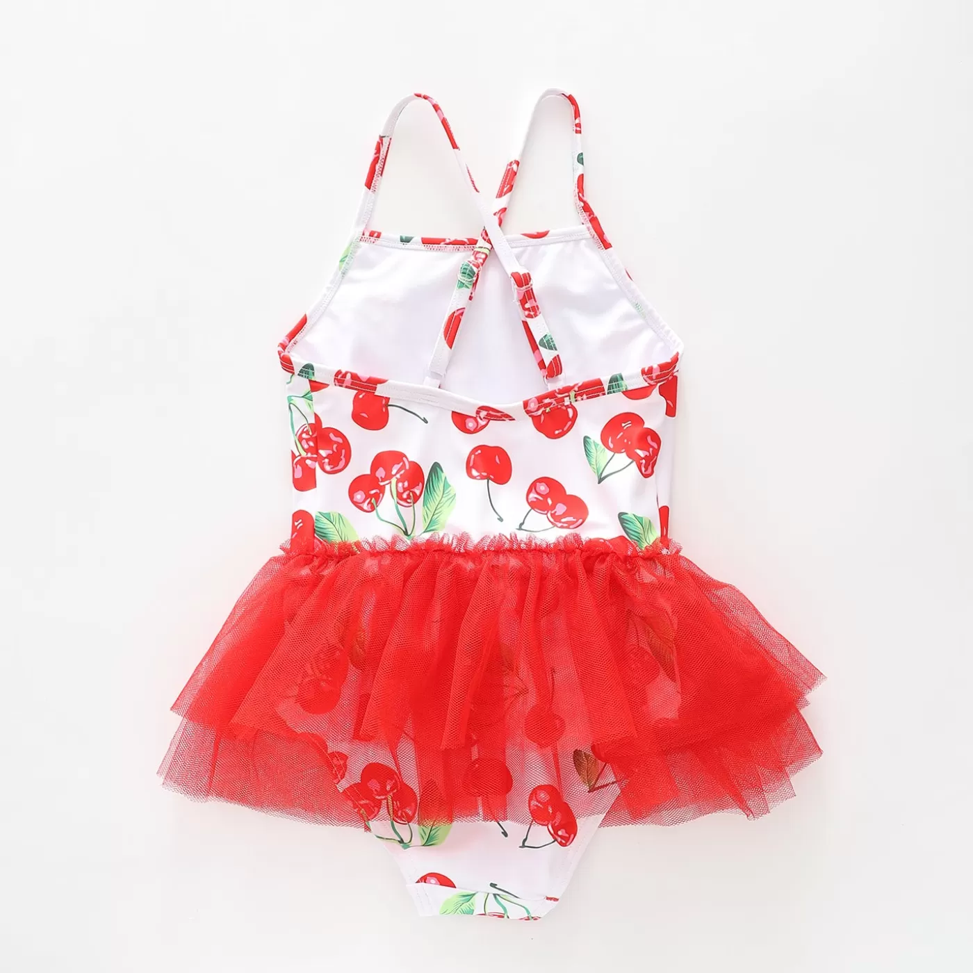 Ollies Place Cherry Tutu Swimsuit< Swimwear