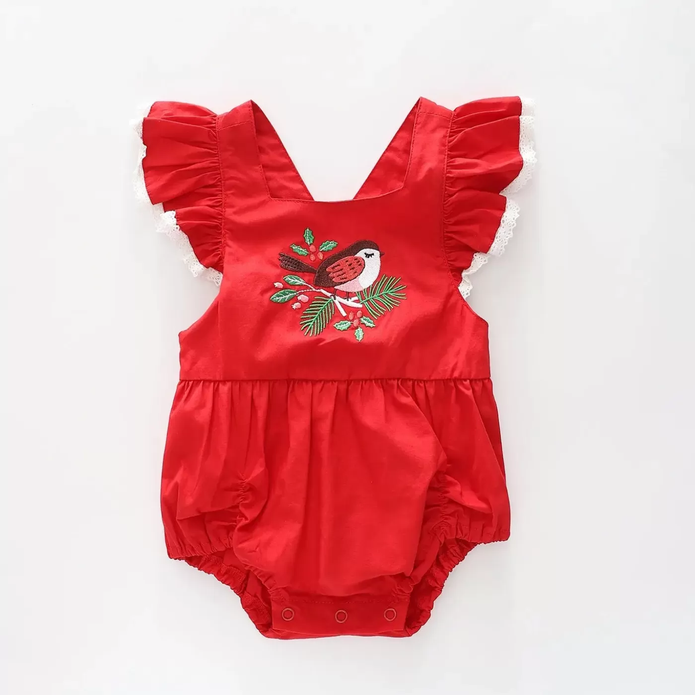 Ollies Place Christmas Sunsuit< Overalls & Sets