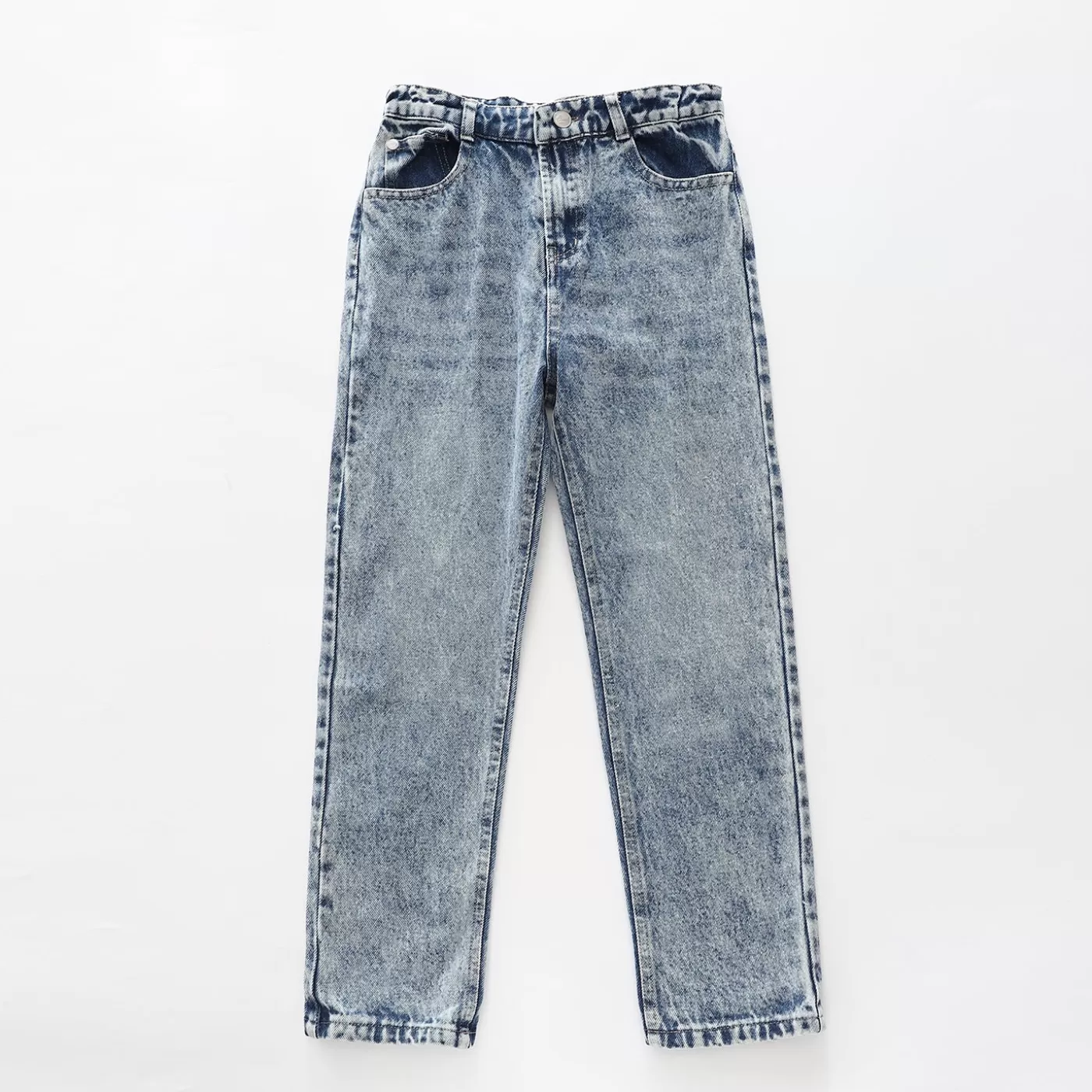 Ollies Place Classic Mid Blue Jeans<BOY Pants, Trackies & Jeans