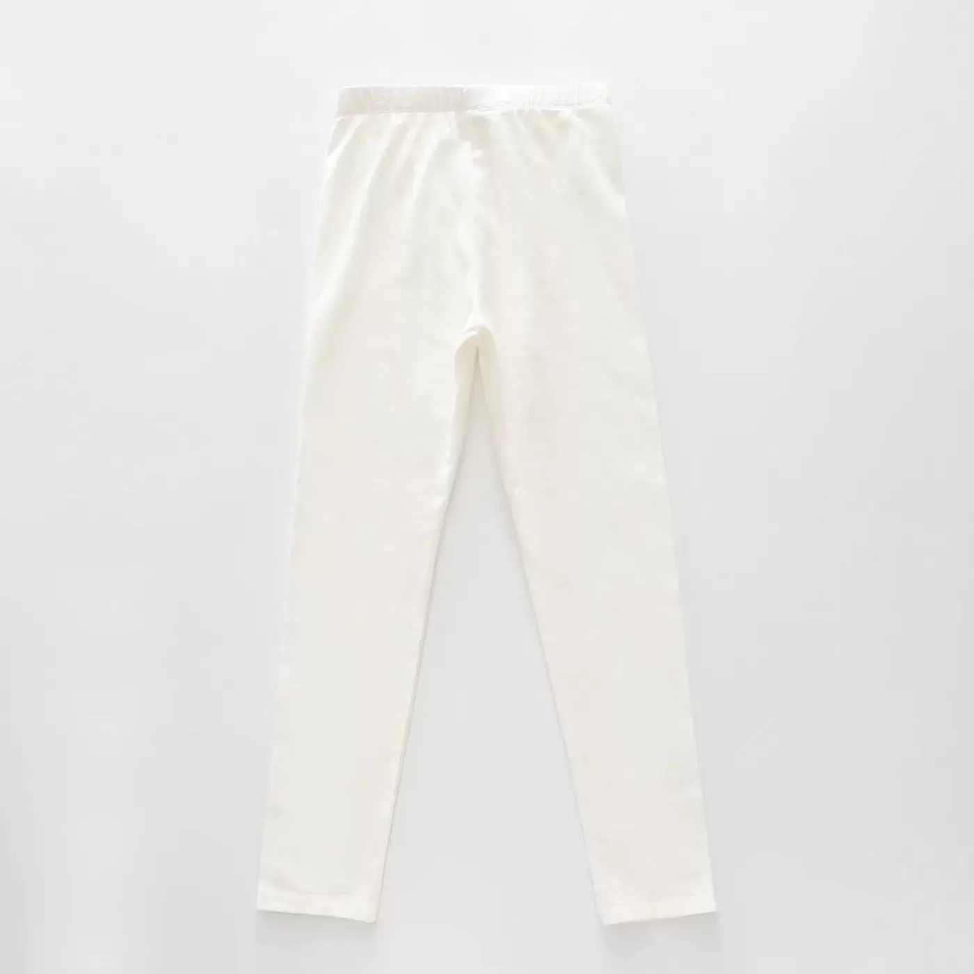 Ollies Place Classic Pull On Legging With Elastic Waist Ivory< Pants, Legging & Jeans | 9 Year