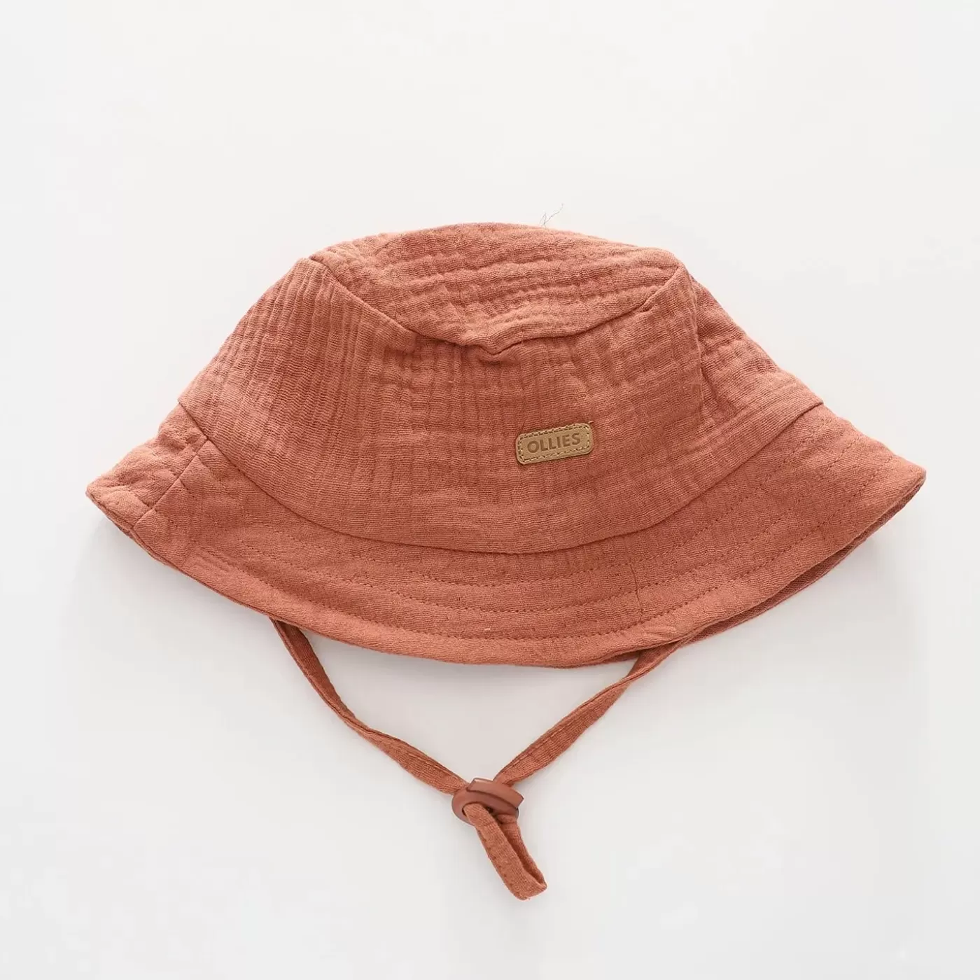 Ollies Place Clay Cheesecloth Bucket Hat< 6-12M | Hats & Beanies