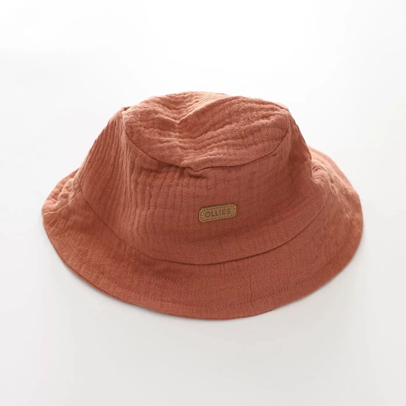 Ollies Place Clay Cheesecloth Bucket Hat< 6-12M | Hats & Beanies