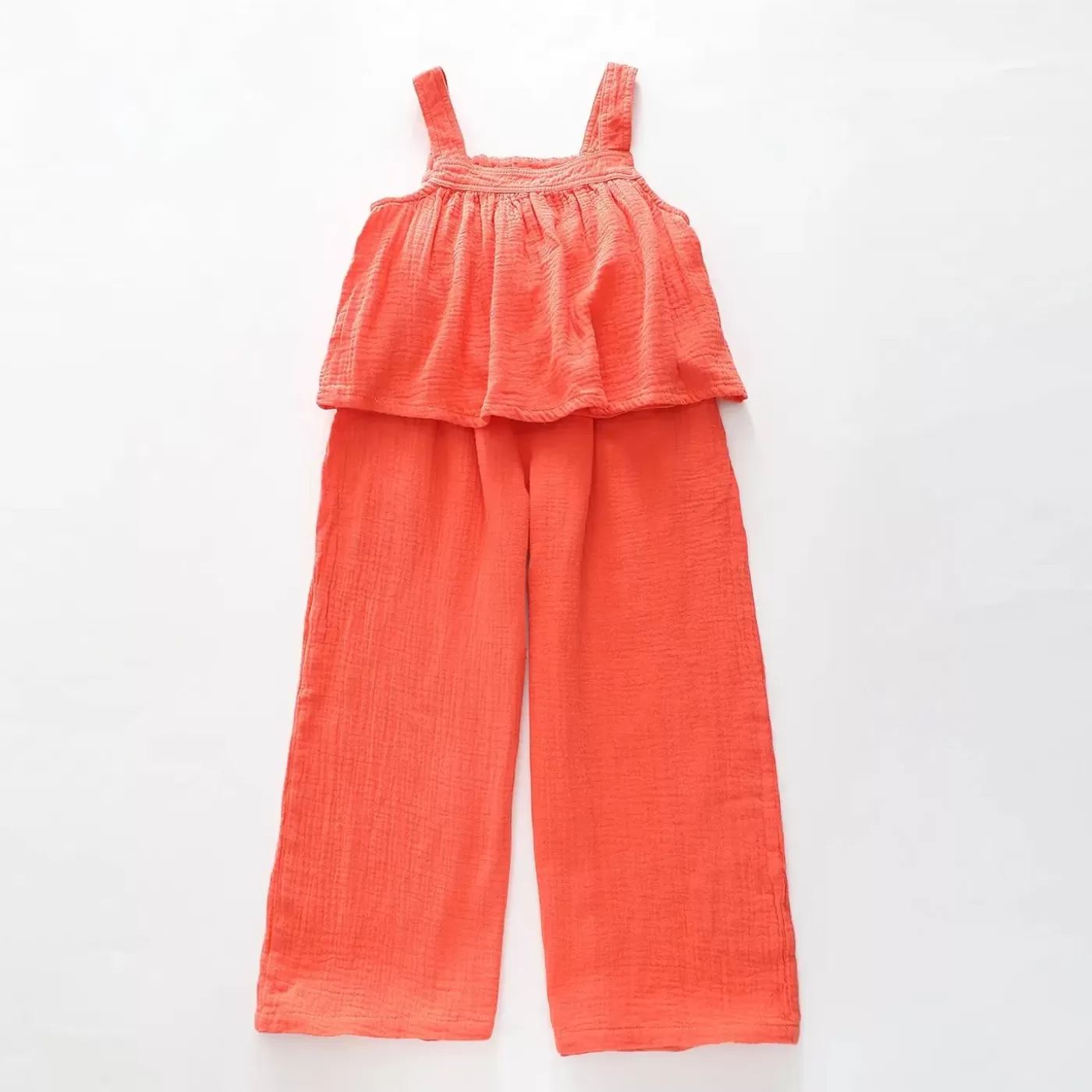 Ollies Place Coral Cheesecloth Set< Jackets & Outerwear