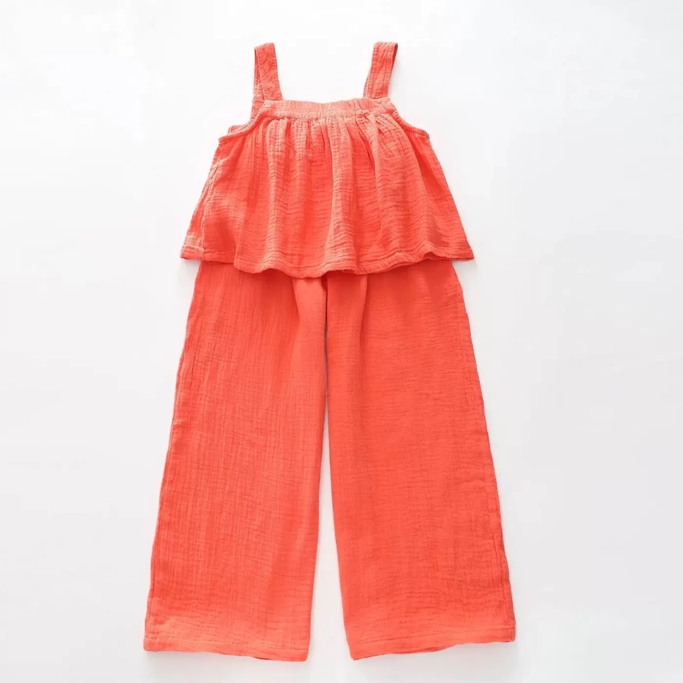 Ollies Place Coral Cheesecloth Set< Jackets & Outerwear