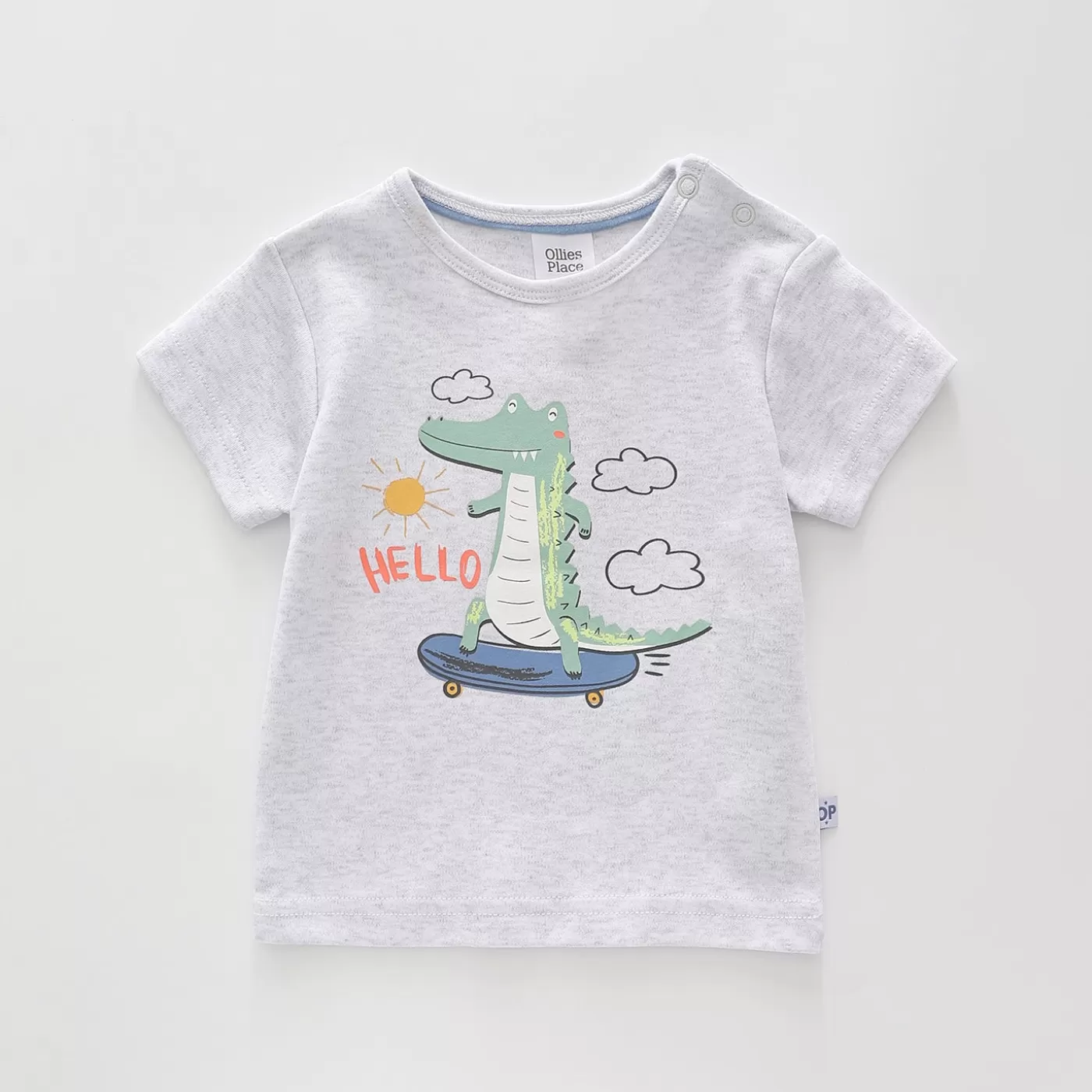 Ollies Place Crocodile T-shirt<BOY Tops & T-Shirts