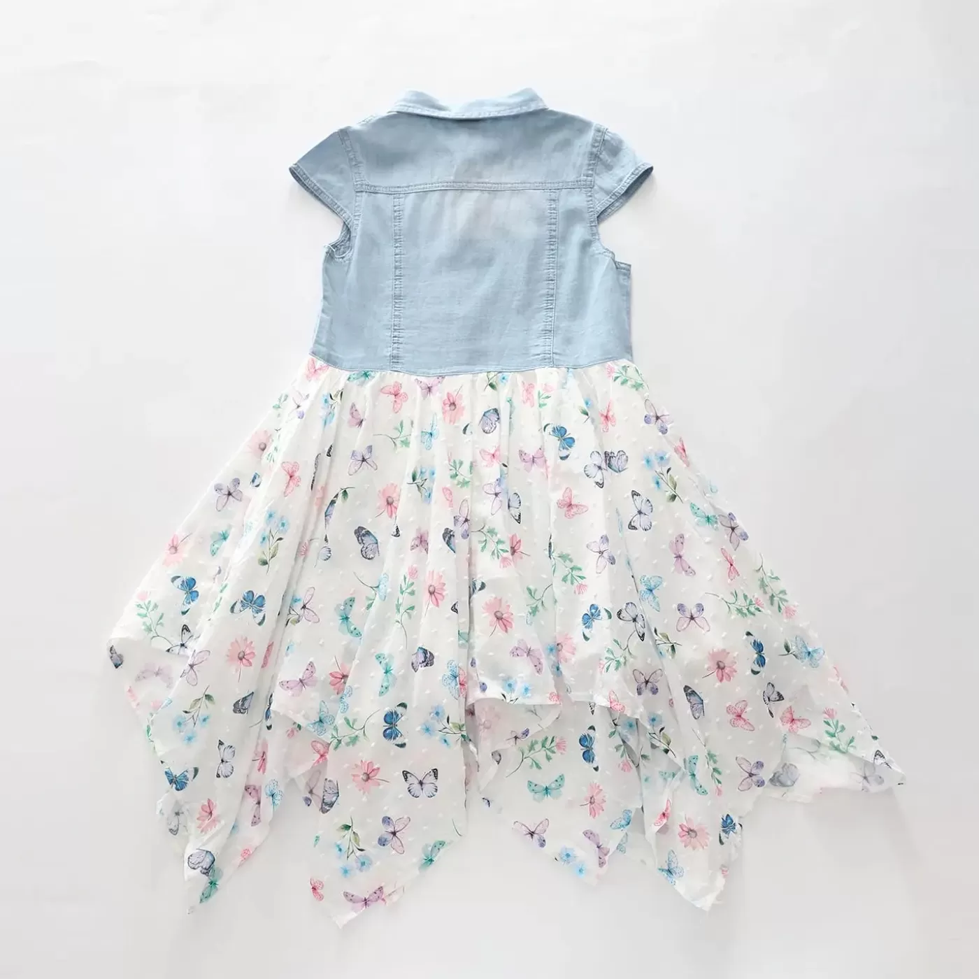 Ollies Place Denim Butterfly Dress< Dresses | 6 Year