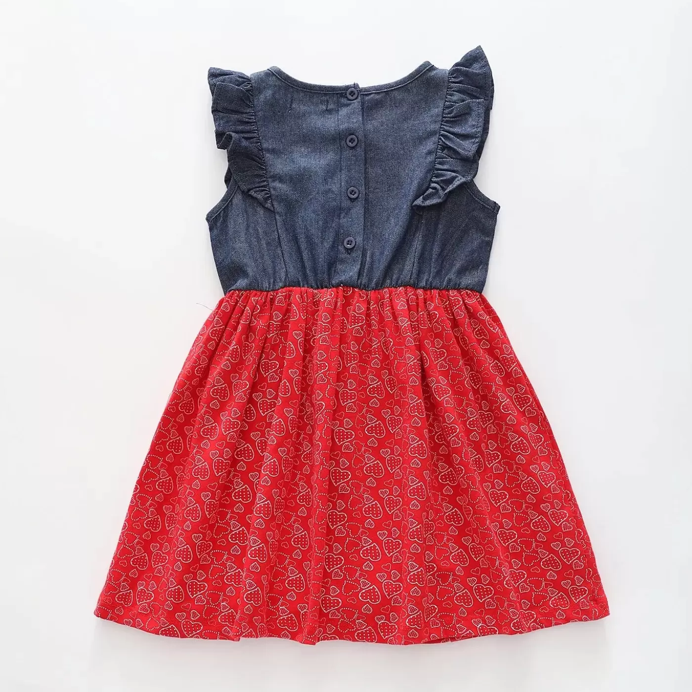 Ollies Place Denim Love, Girls Dress< Dresses