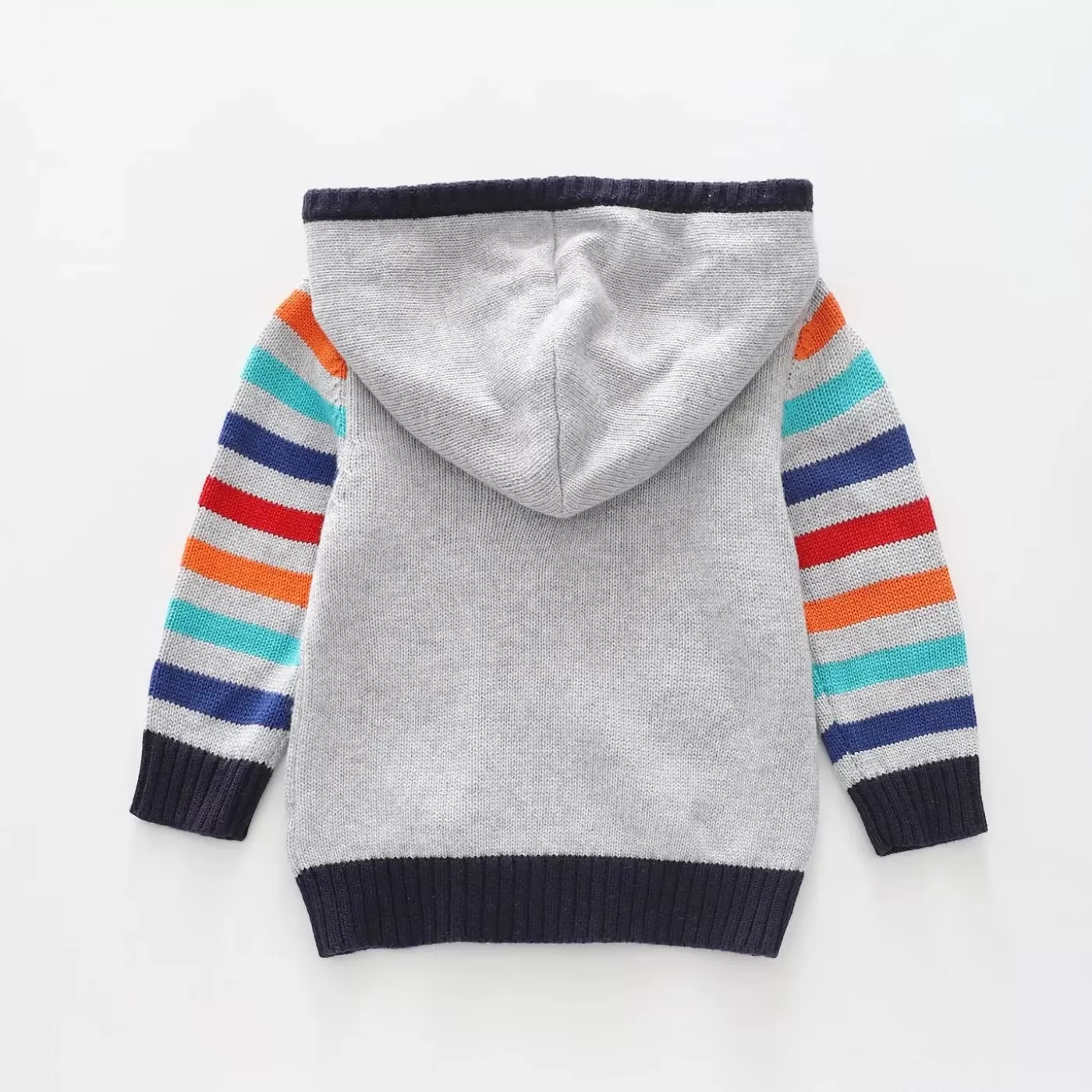 Ollies Place Dino Brights, Infant Boys Zip Hoodie<BOY Cardigans & Knitwear | Cardigans & Knitwear