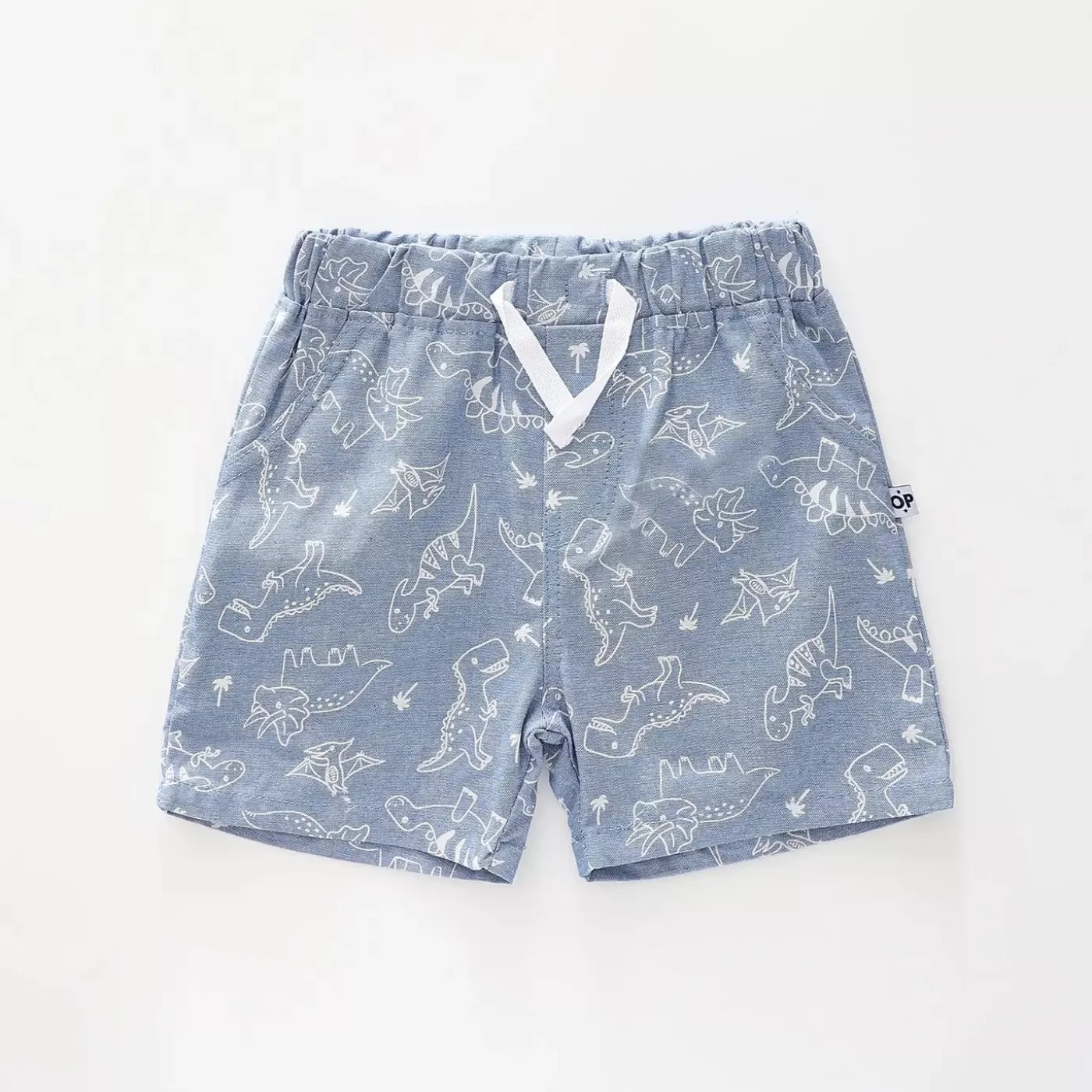 Ollies Place Dino Chambray Shorts<BOY Shorts