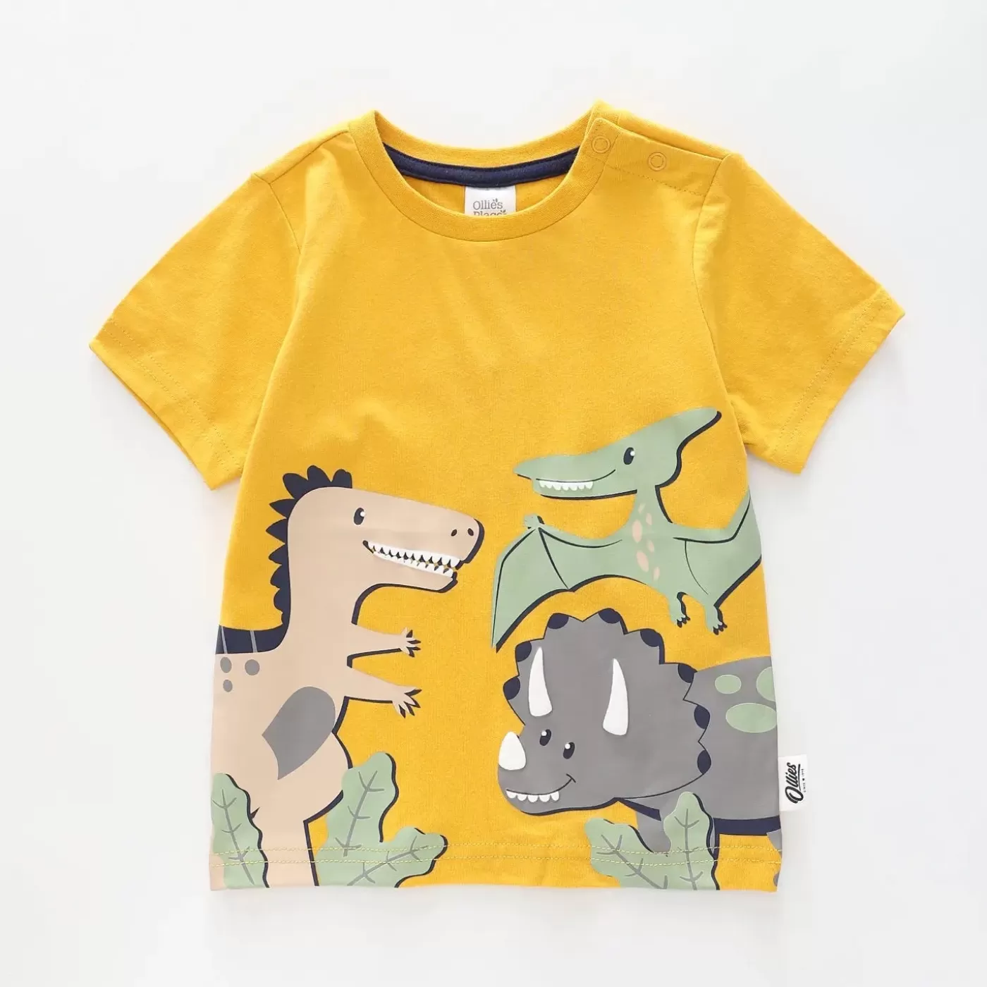 Ollies Place Dino Graphic Print Tee<BOY Tops & T-Shirts