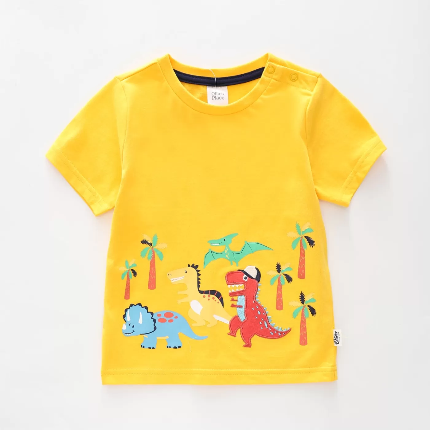 Ollies Place Dino World S/S Tee<BOY Tops & T-Shirts