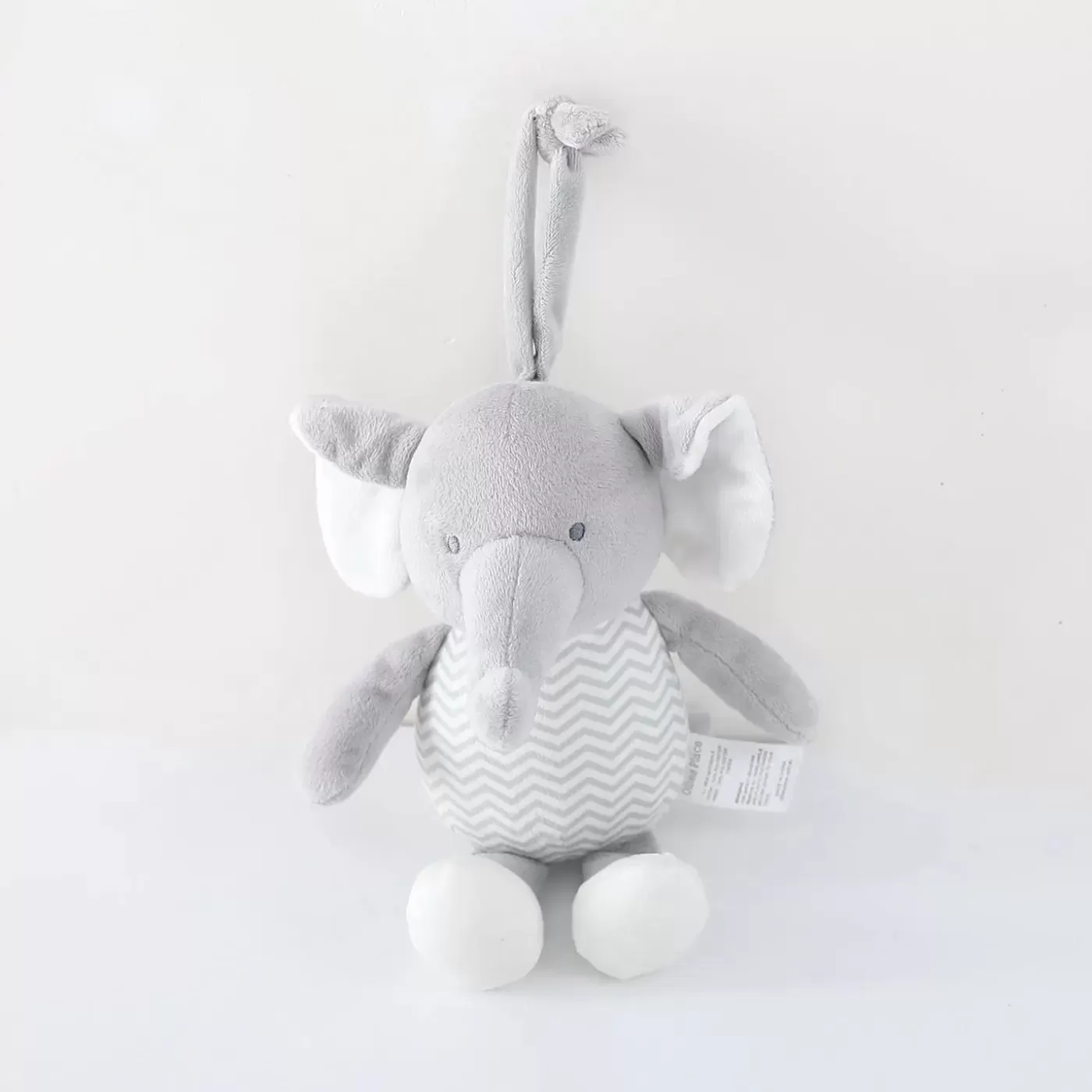 Ollies Place Elephant Musical Pram Toy< Plush Toys | Accessories