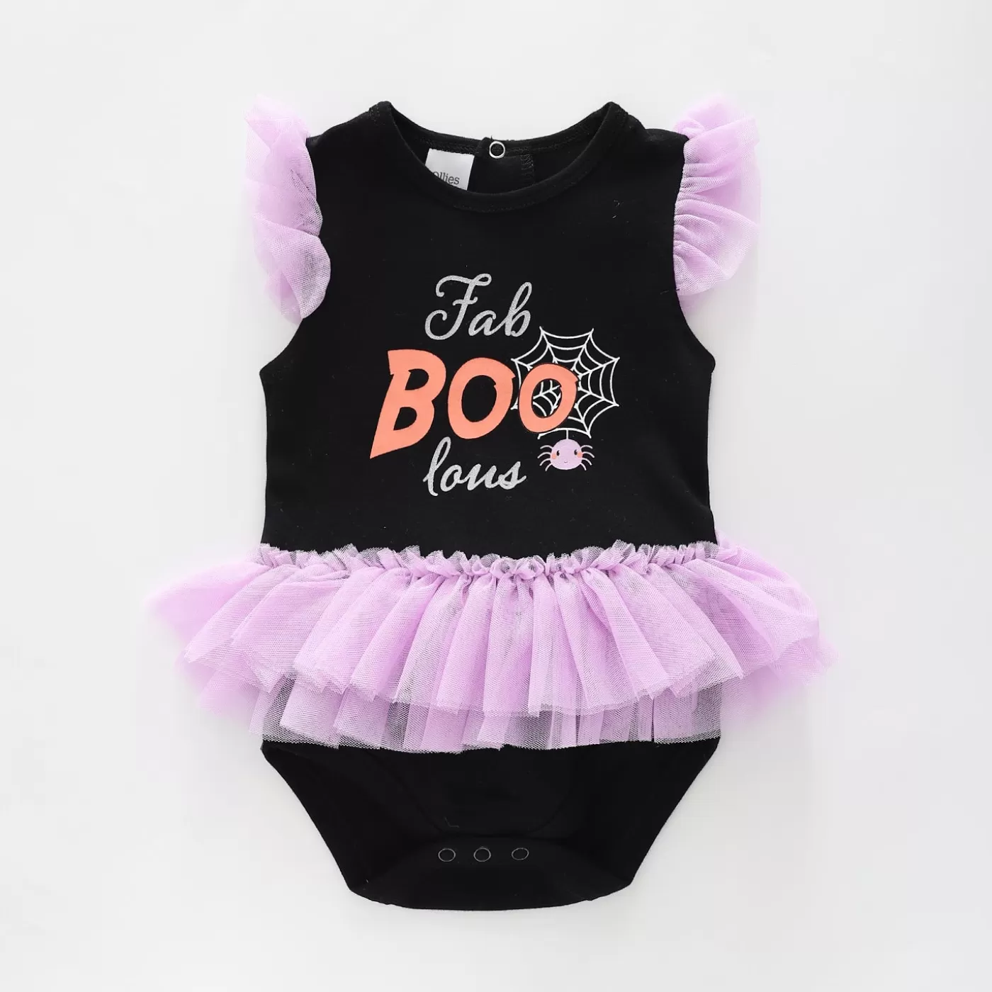 Ollies Place Fab-BOO-lous Tutu Bodysuit< Dresses