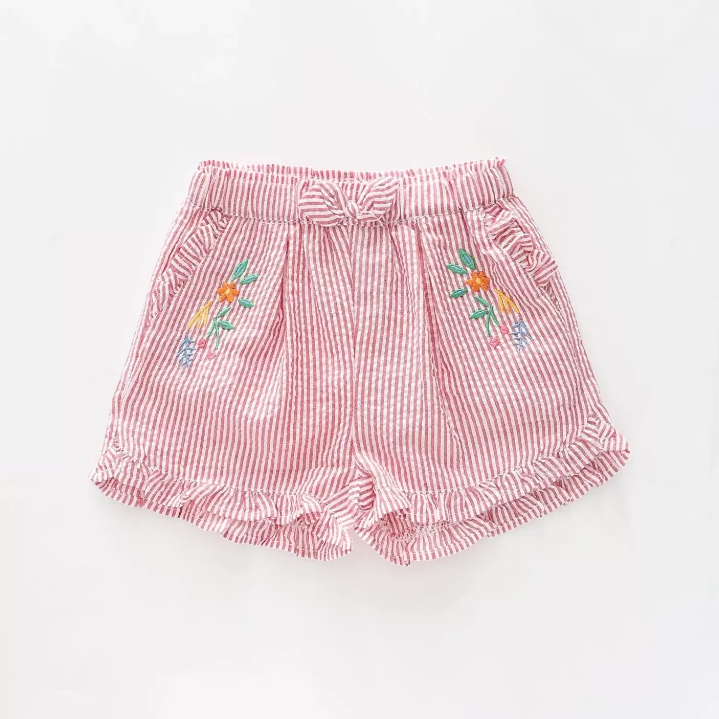 Ollies Place Fiesta Seersucker Shorts< Shorts & Skirts