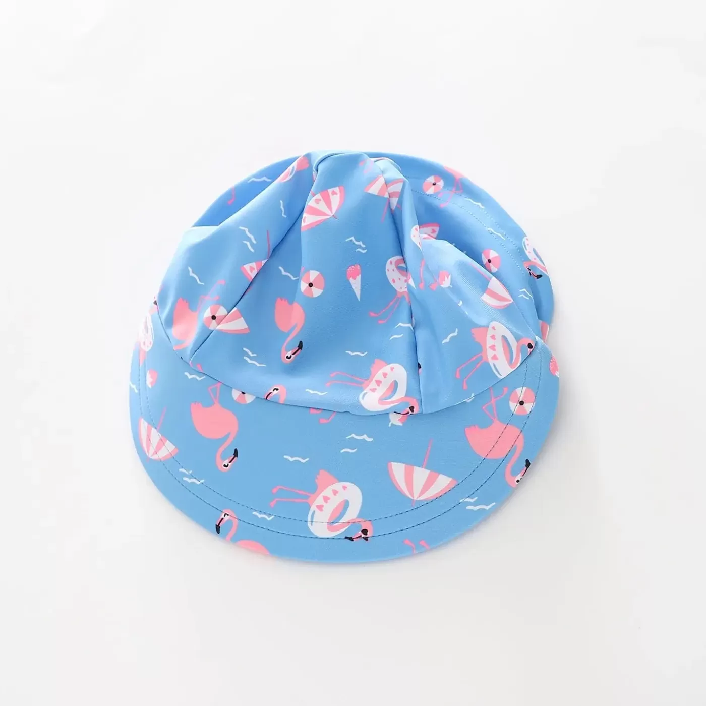 Ollies Place Flamingo Fun Flap Hat< Swimwear | 6-12M