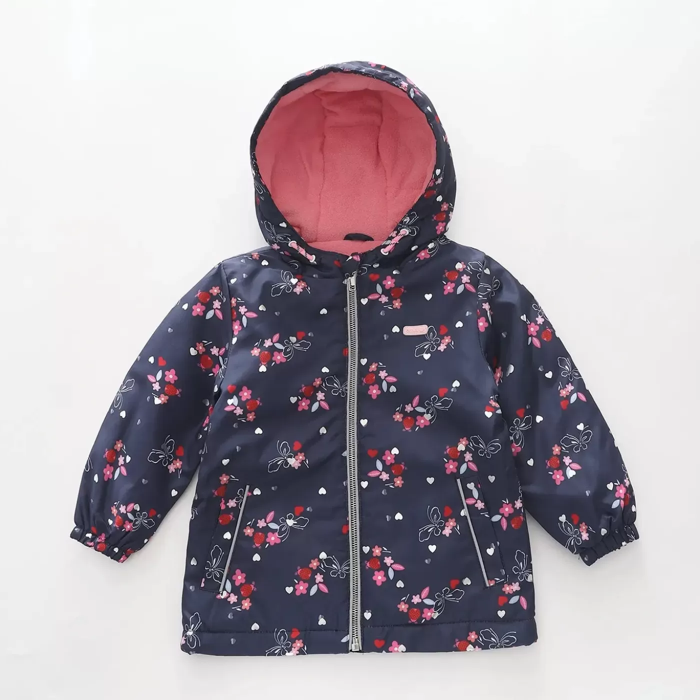 Ollies Place Floral Print, Junior Girls Raincoat< Jackets & Outerwear