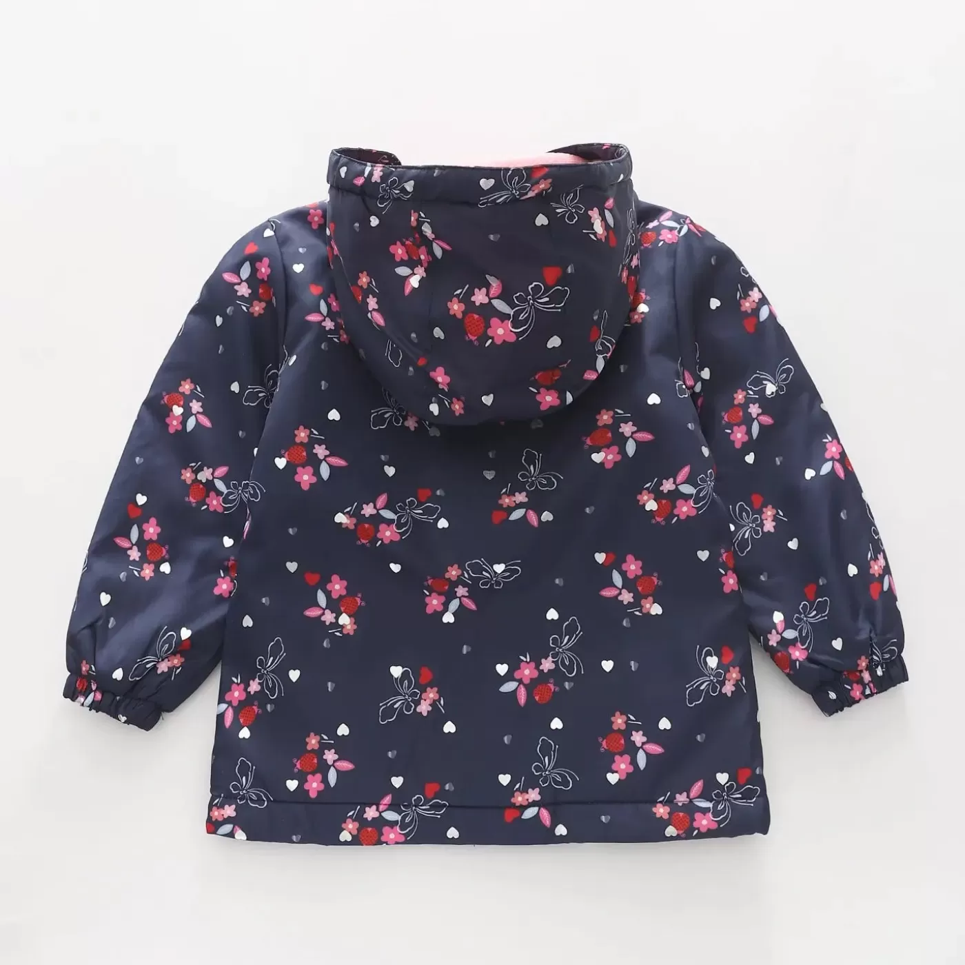 Ollies Place Floral Print, Junior Girls Raincoat< Jackets & Outerwear