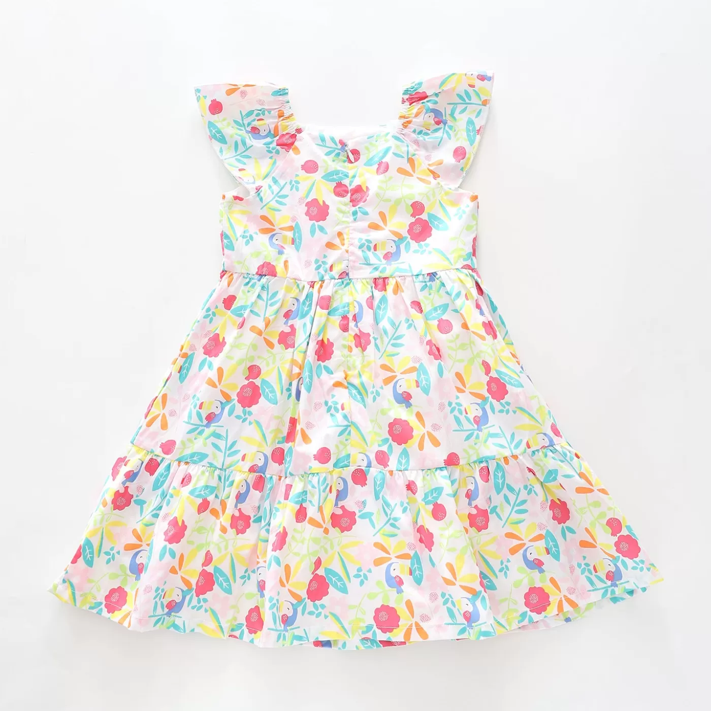 Ollies Place Floral Toucan Dress< Dresses | 1 Year