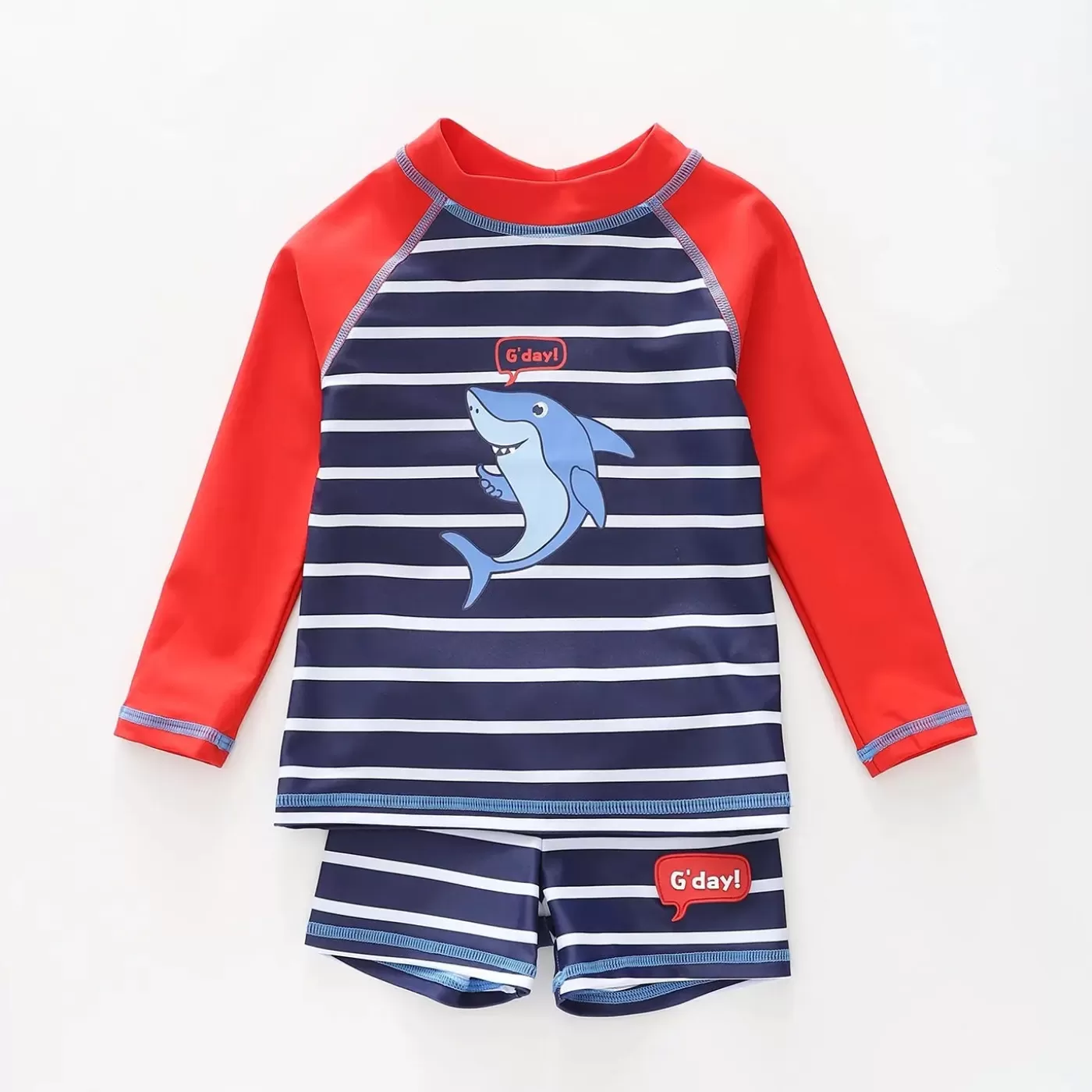 Ollies Place G'day Shark Kids Swim Set<BOY Swimwear