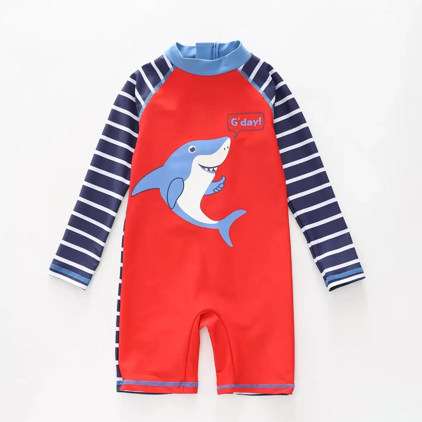 Ollies Place G'day Shark Rash Swimsuit<BOY Swimwear