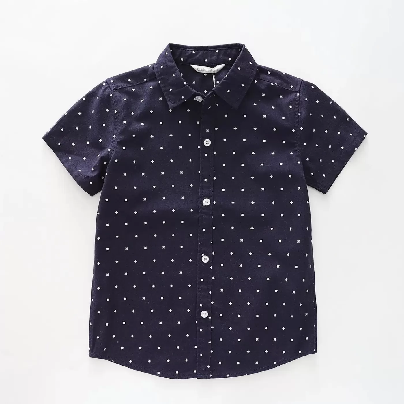 Ollies Place Geometric Collared Shirt<BOY Shirts | 6 Year