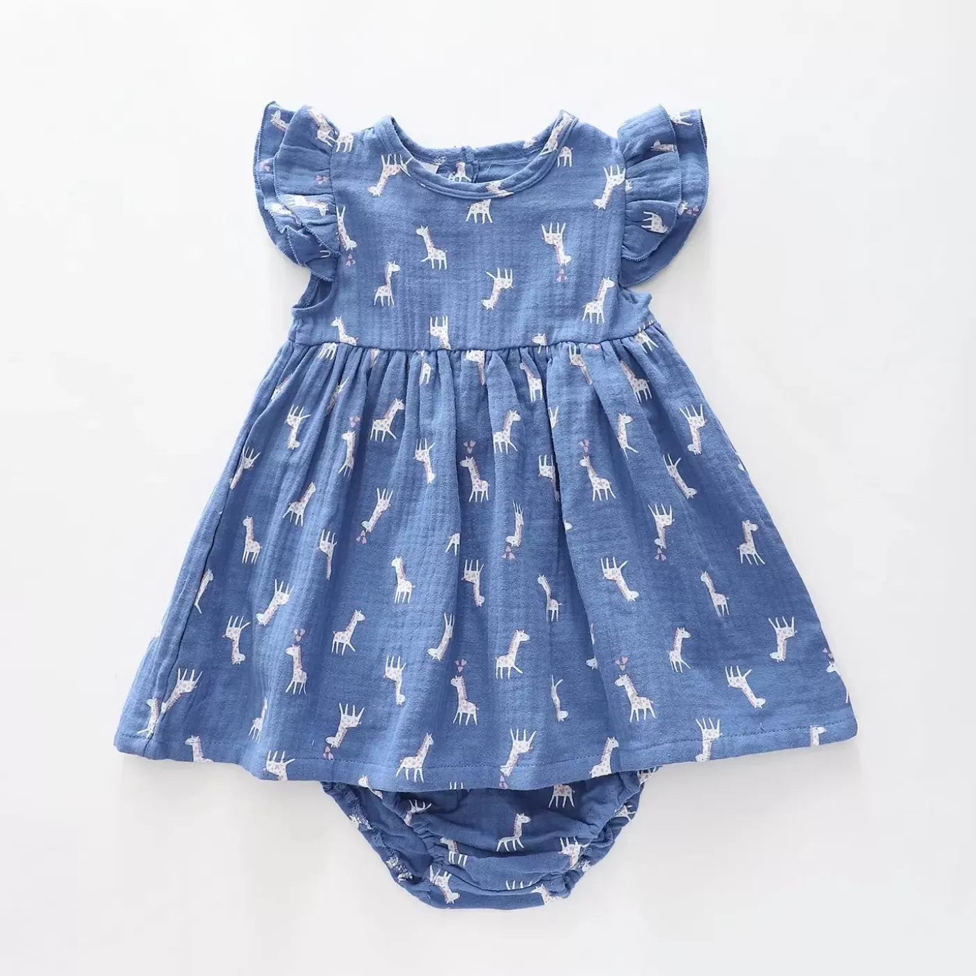 Ollies Place Giraffe Dress Set< Dresses