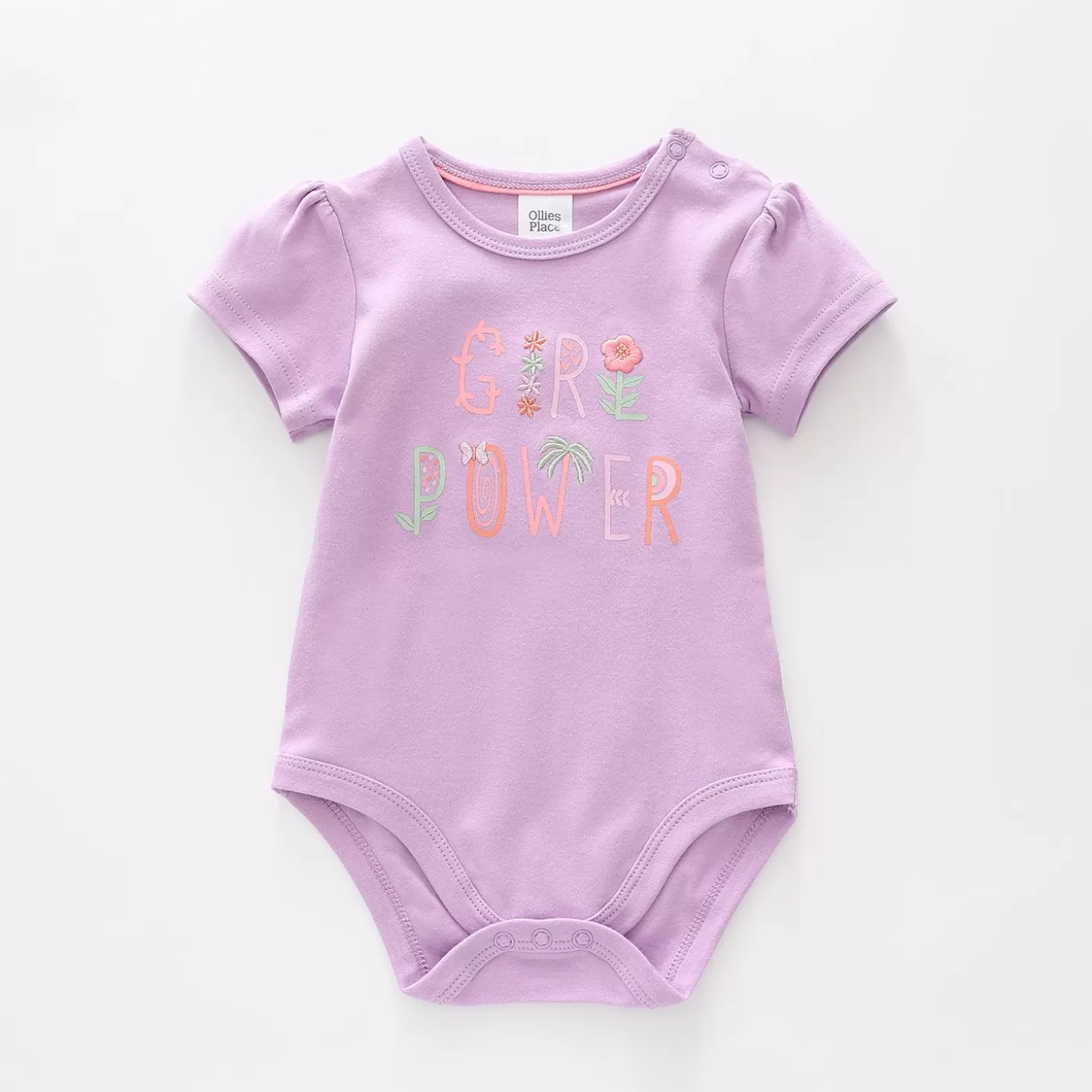 Ollies Place Girl Power Bodysuit< Bodysuits